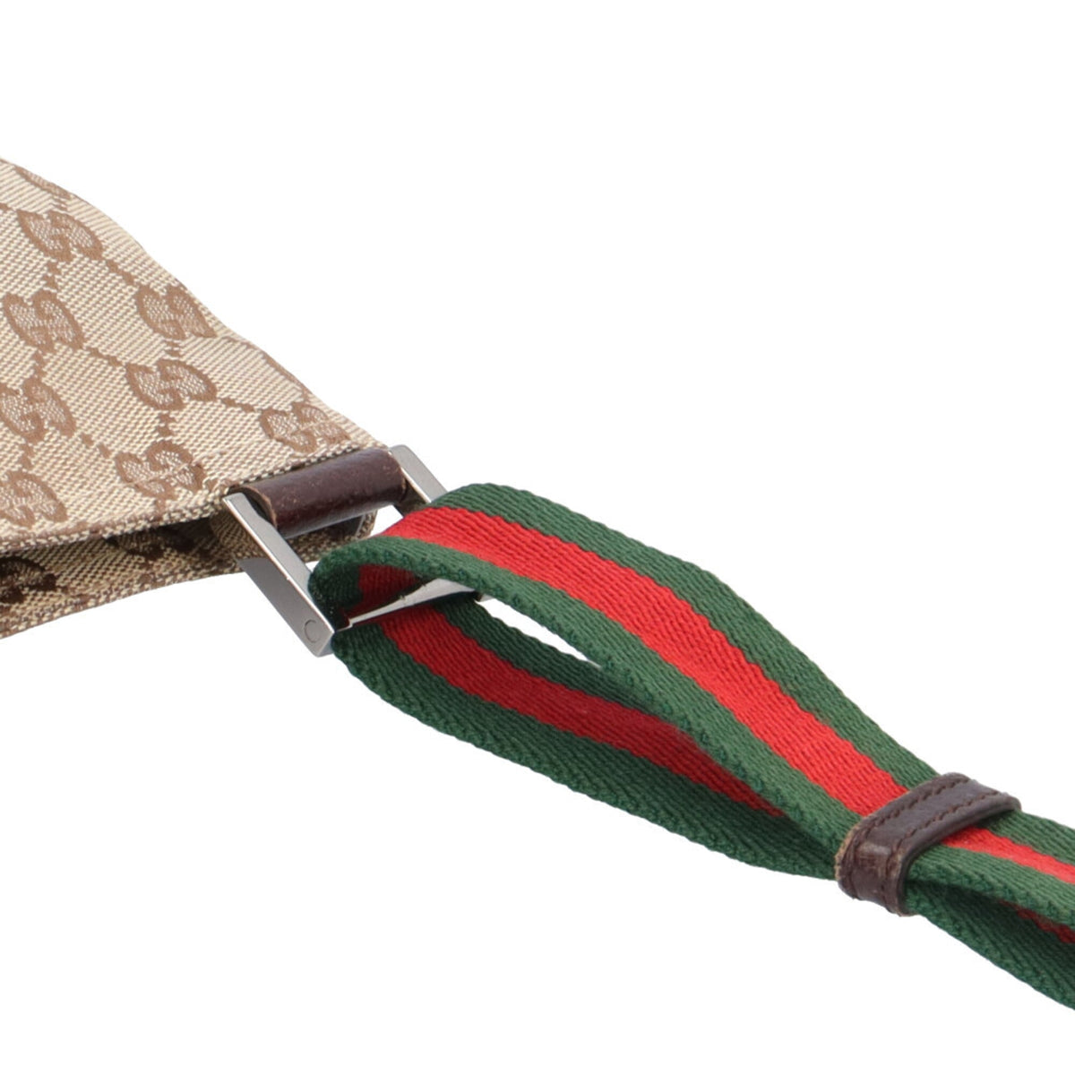 Gucci Sherry Line Beige Gg Canvas Handbag Shoulder Bag (Pre-Owned)