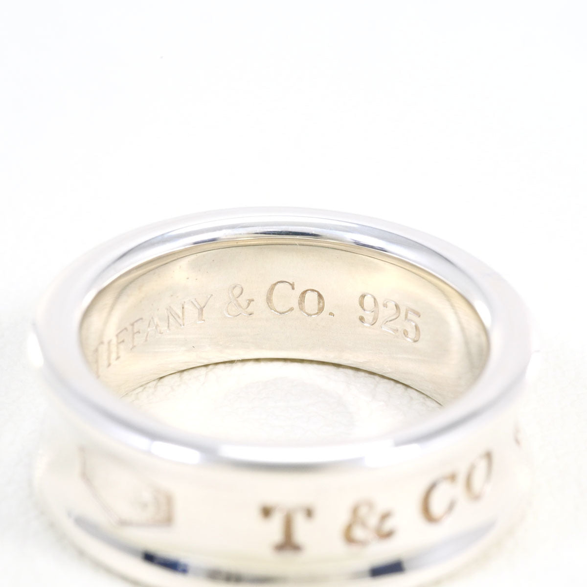 Tiffany 1837 Silver 925 Band Ring (Pre-Owned)