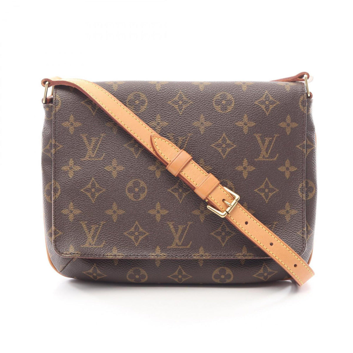 Louis Vuitton Brown Monogram Monogram Leather Handbag Shoulder Bag (Pre-Owned)