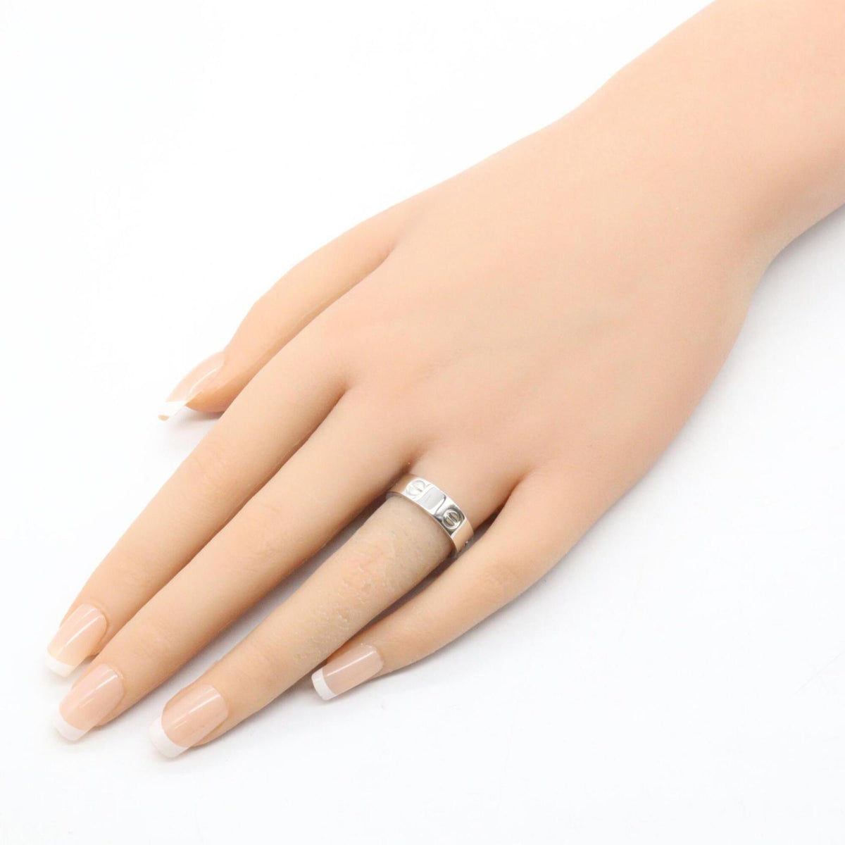 Cartier Silver White Gold (18K) Band Ring (Pre-Owned)