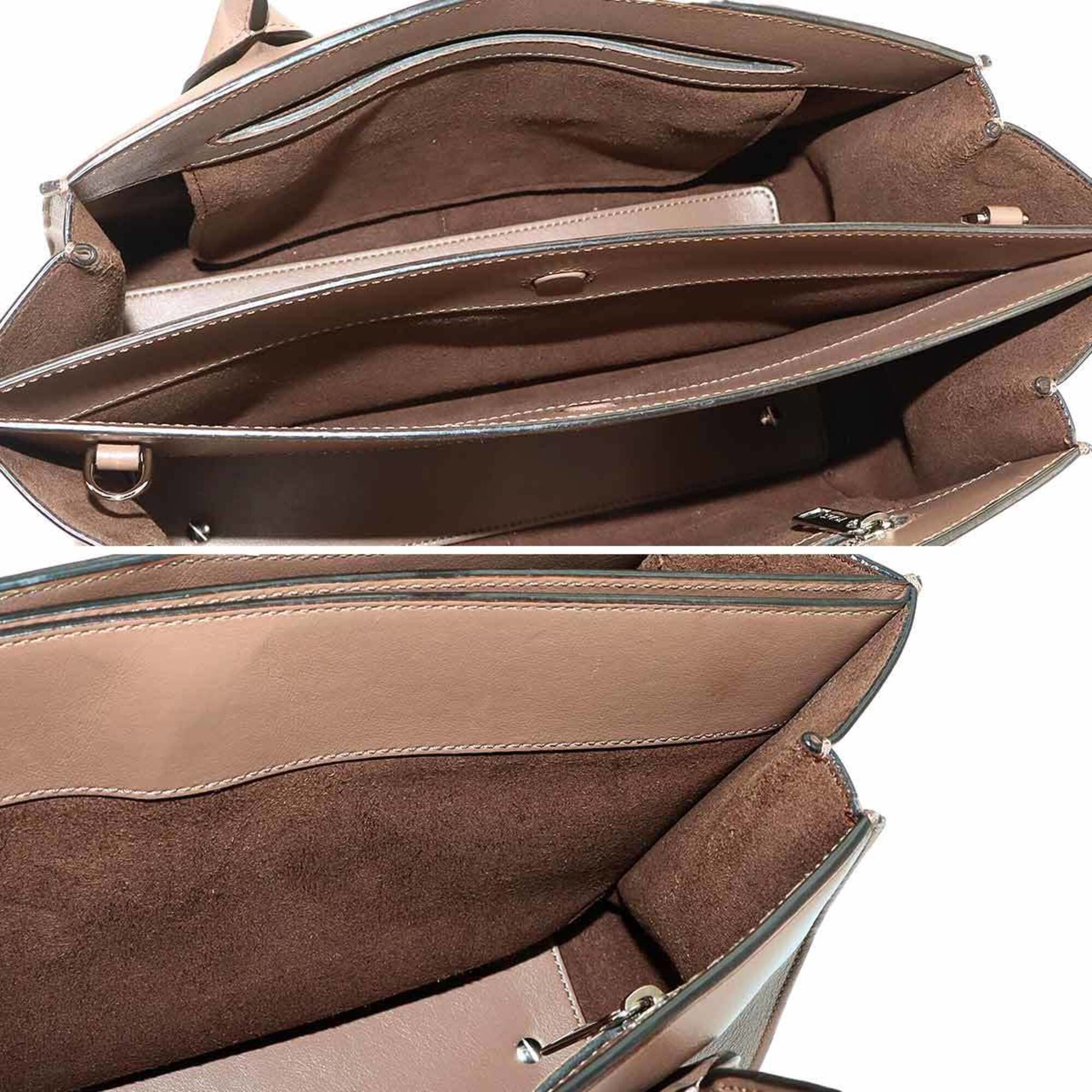 Tod's Brown Leather Handbag (Pre-Owned)