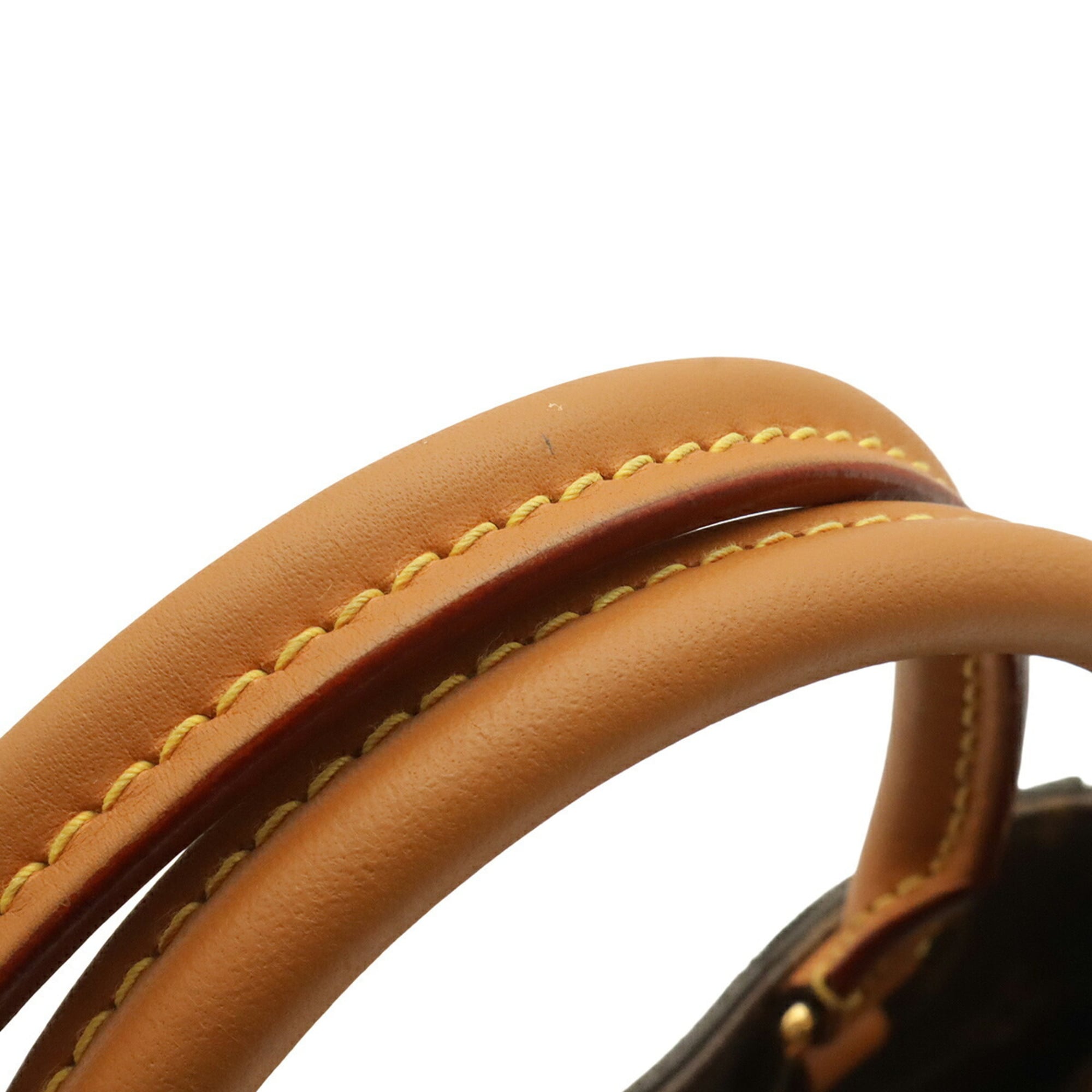 Louis Vuitton Brown Monogram Canvas Handbag Shoulder Bag (Pre-Owned)
