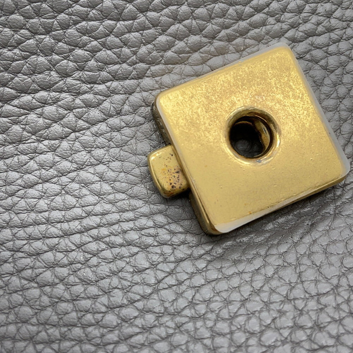 Gucci Gray Leather Handbag (Pre-Owned)