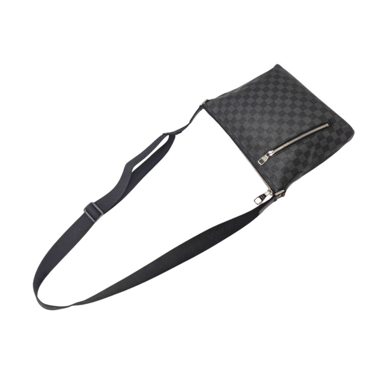 Louis Vuitton Black Damier Graphite White Damier Graphite Handbag Shoulder Bag (Pre-Owned)