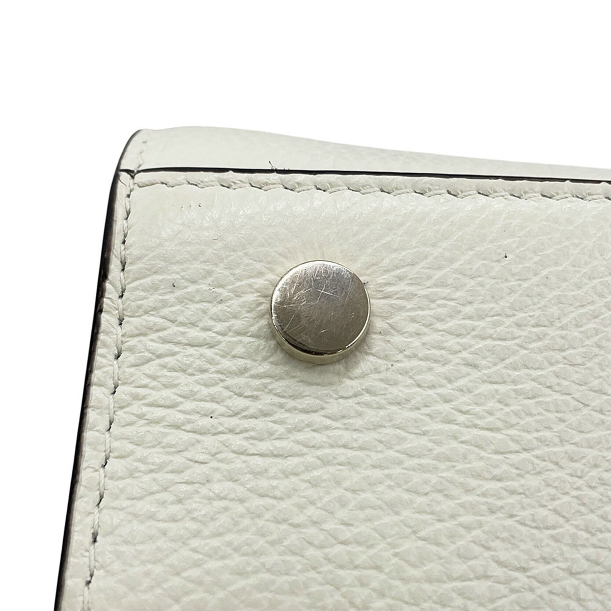 Jimmy Choo White Leather Handbag (Pre-Owned)