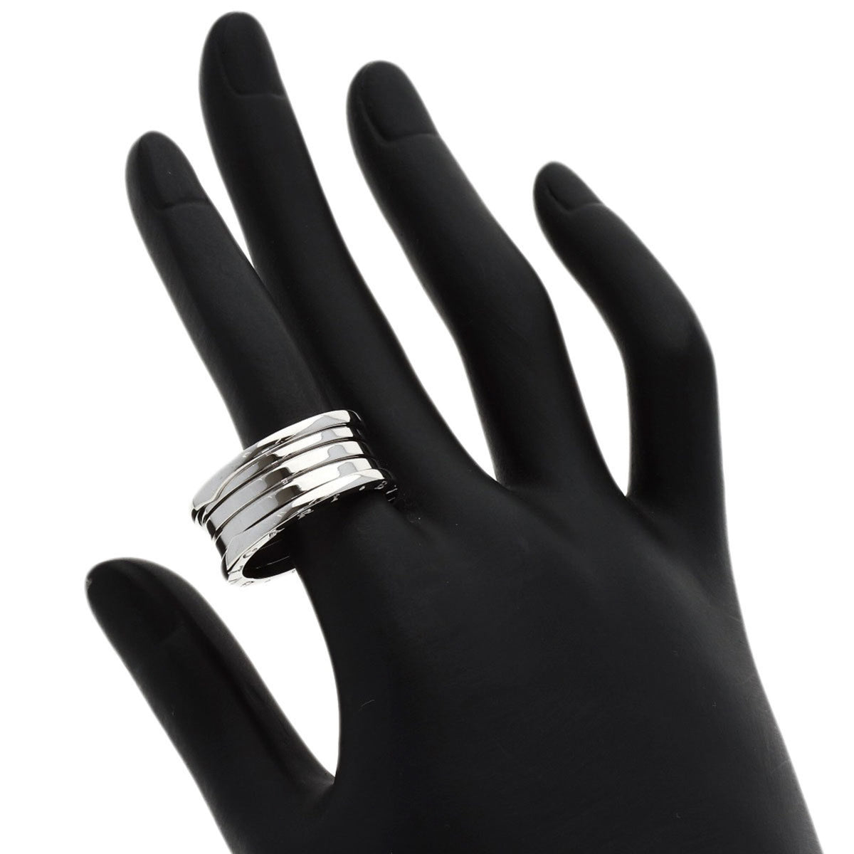 Bvlgari White Gold (18K) Band Ring (Pre-Owned)