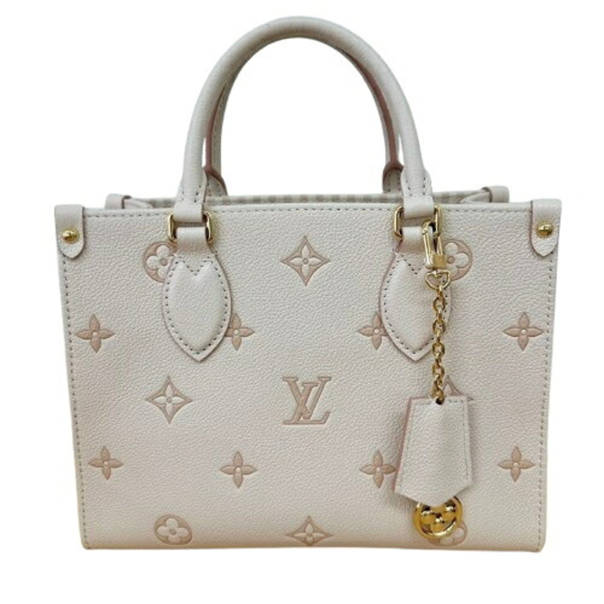 Louis Vuitton Monogram Empreinte Pink Leather Tote Bag (Pre-Owned)