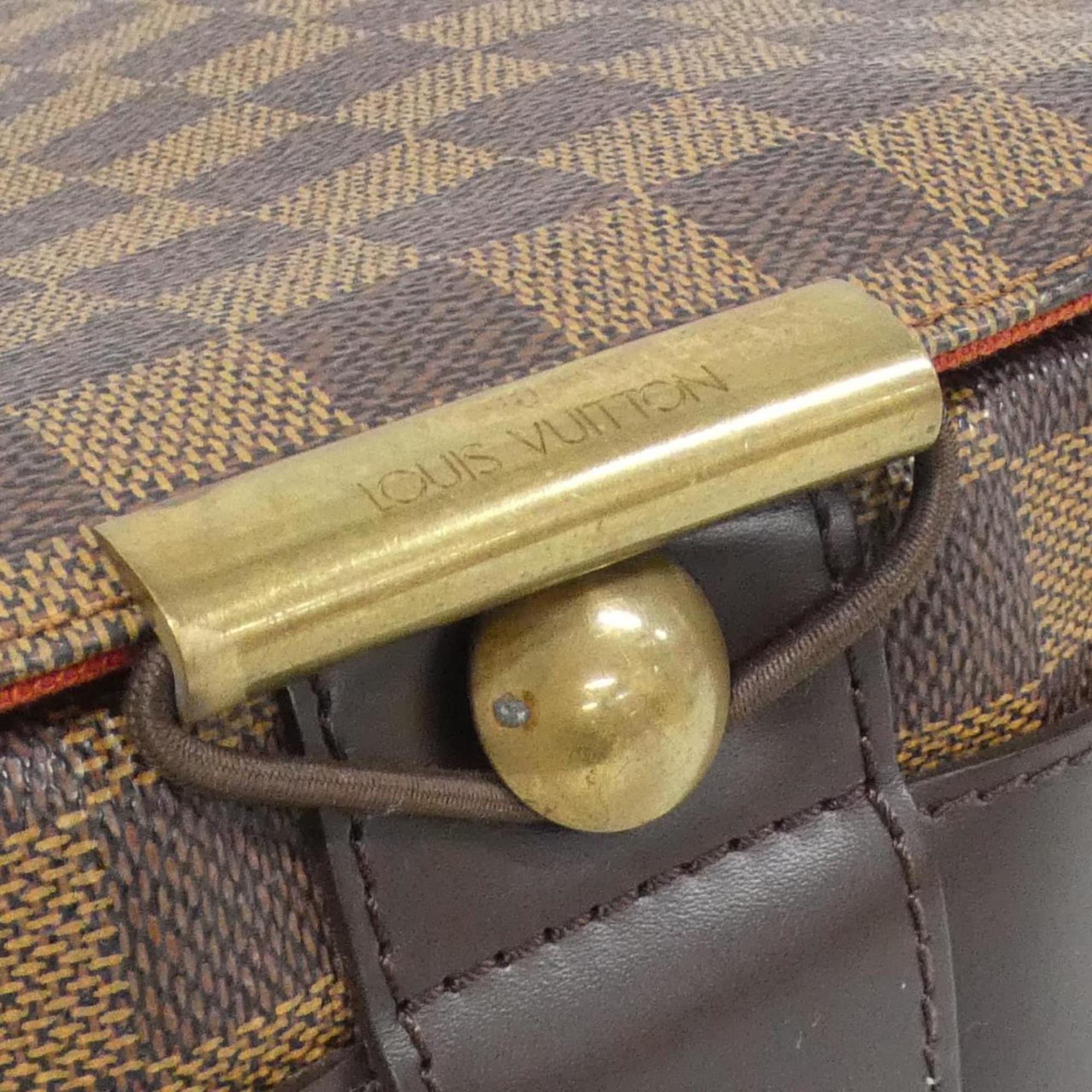 Louis Vuitton Ebene Coated Canvas Shoulder Bag (Pre-Owned)