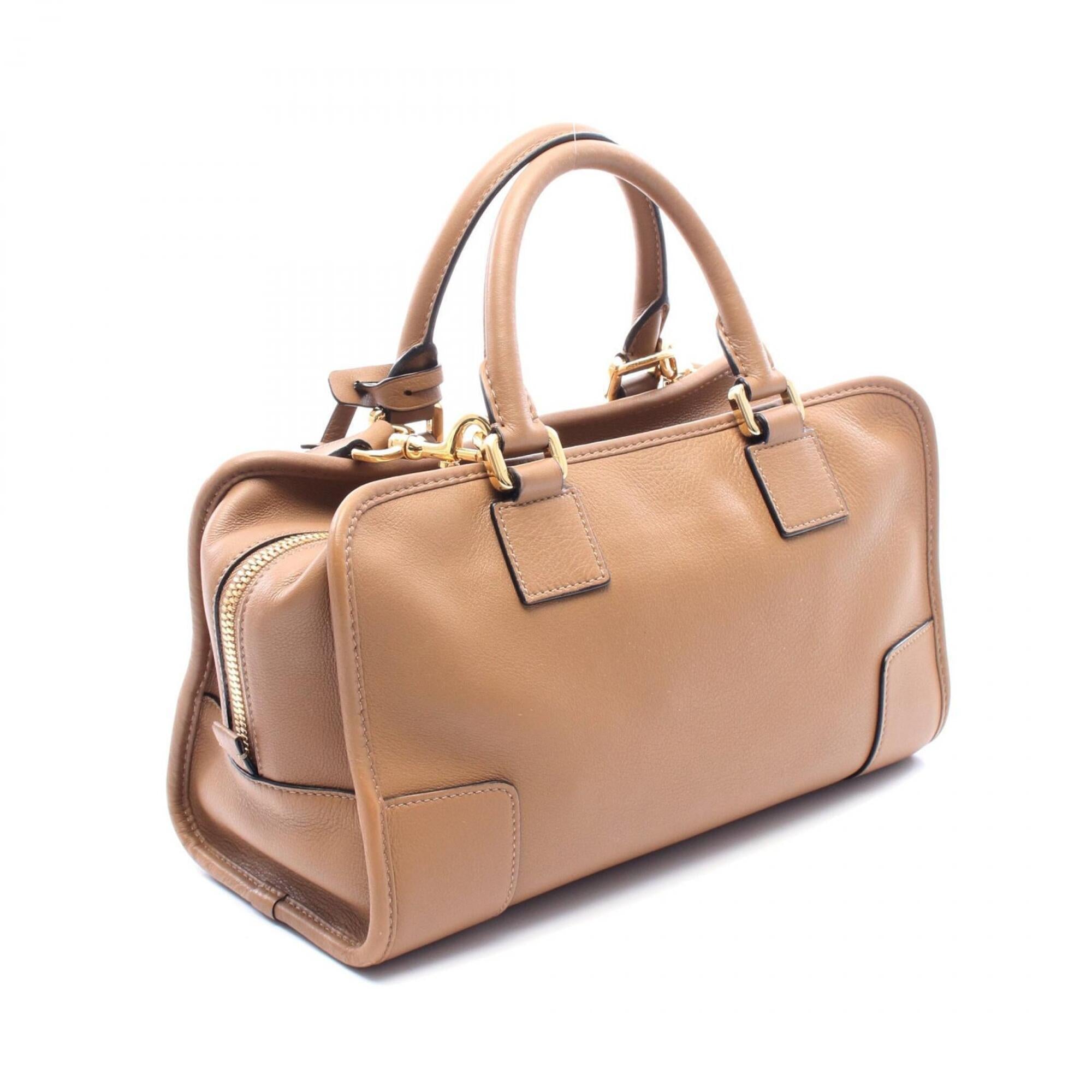 Loewe Brown Leather Handbag (Pre-Owned)