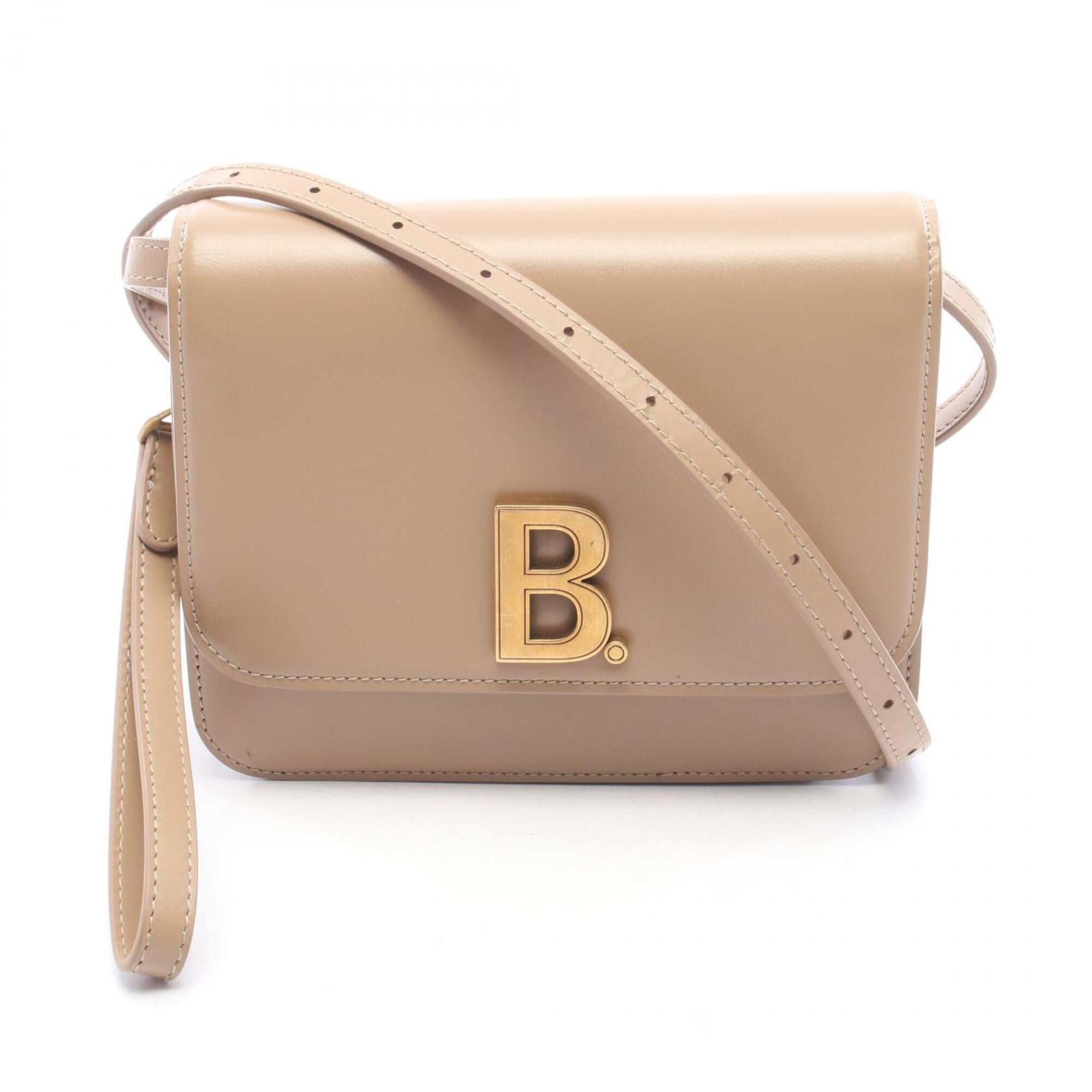 Balenciaga Beige Leather Handbag Shoulder Bag (Pre-Owned)
