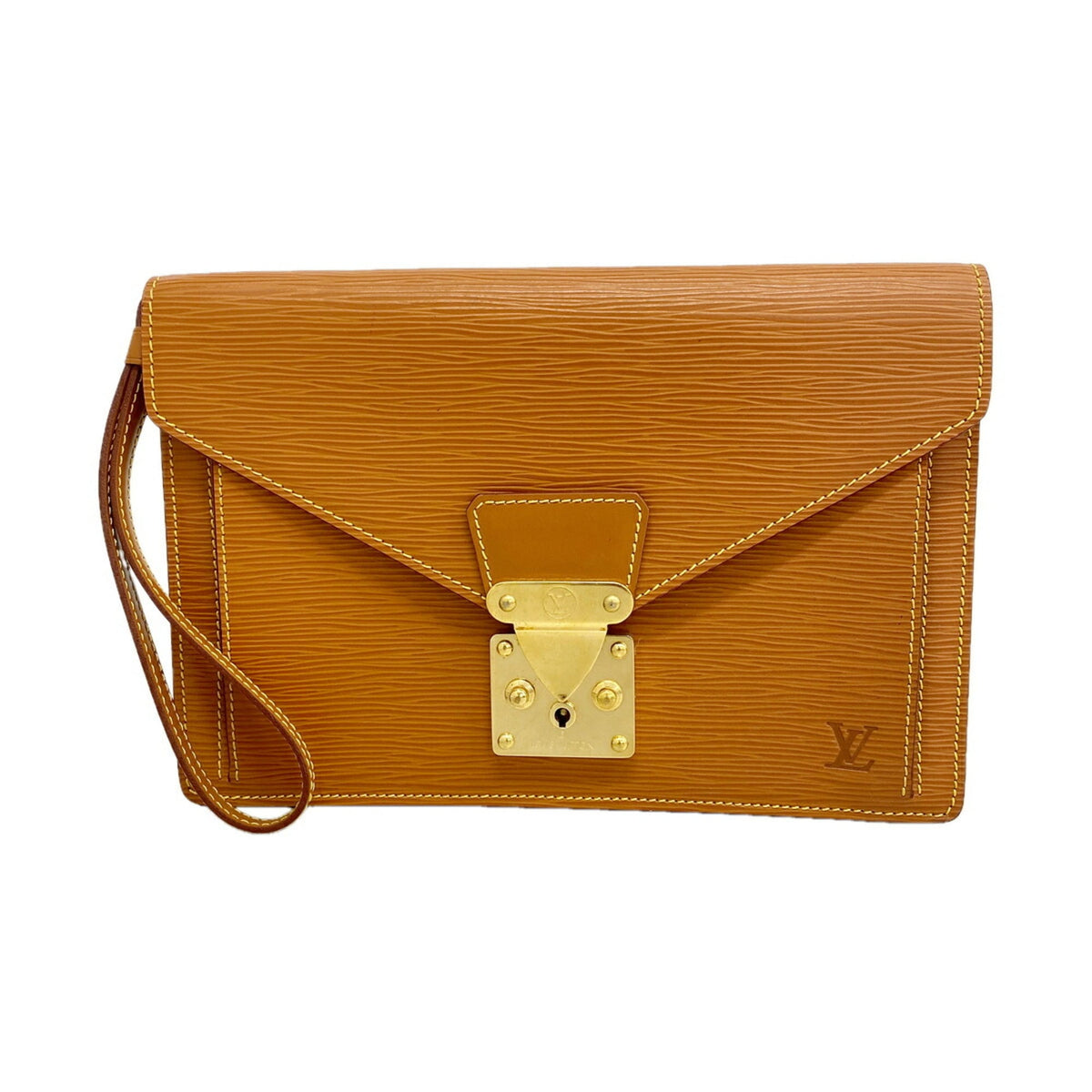 Louis Vuitton Gold Cipango Clutch Bag (Pre-Owned)