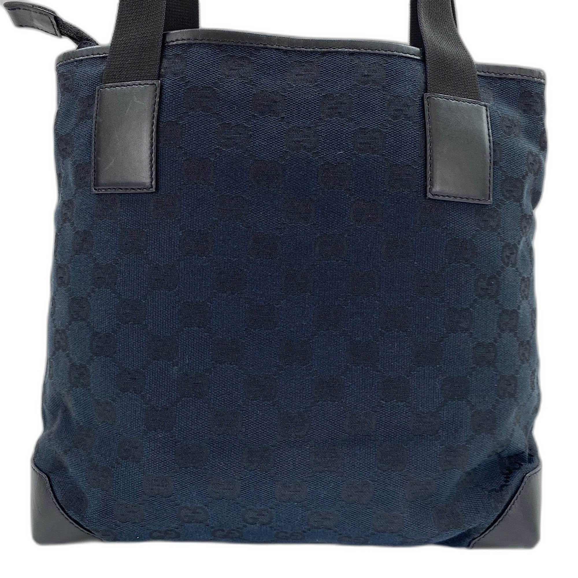 Gucci Navy Tote Bag (Pre-Owned)