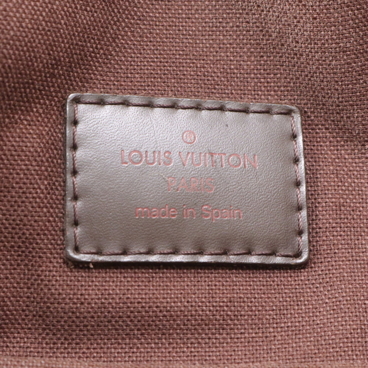 Louis Vuitton Ebene Leather Coated Canvas Messenger Bag Shoulder Bag (Pre-Owned)