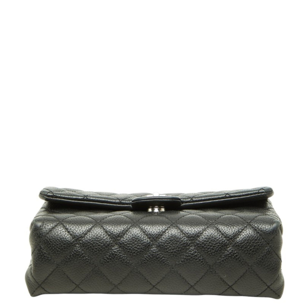 Chanel Black Leather Pouch (Pre-Owned)