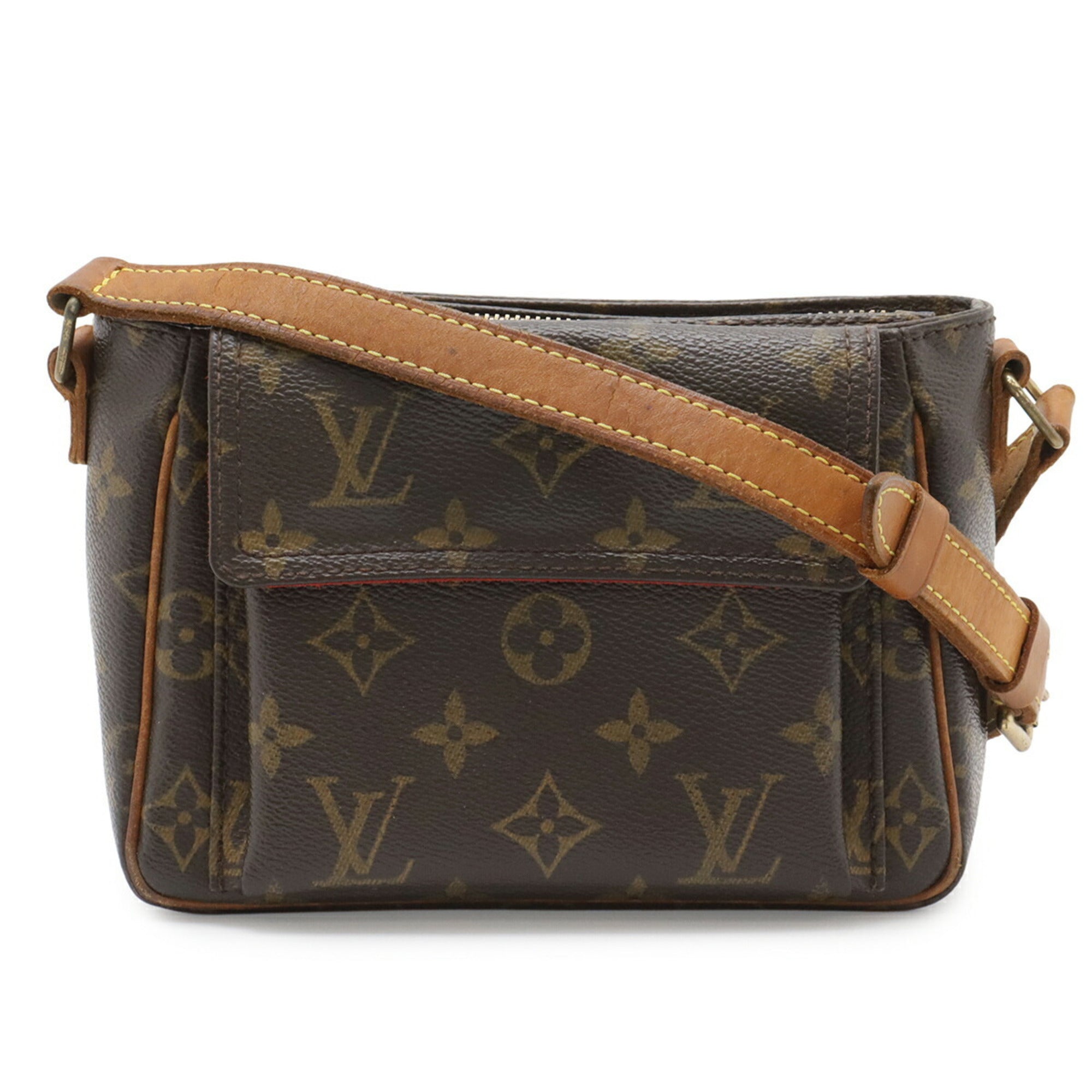 Louis Vuitton Brown Monogram Monogram Pochette Shoulder Bag (Pre-Owned)