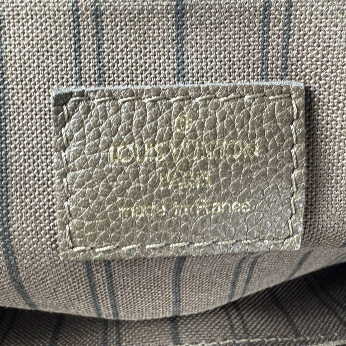 Louis Vuitton Brown Monogram Empreinte Handbag Shoulder Bag (Pre-Owned)