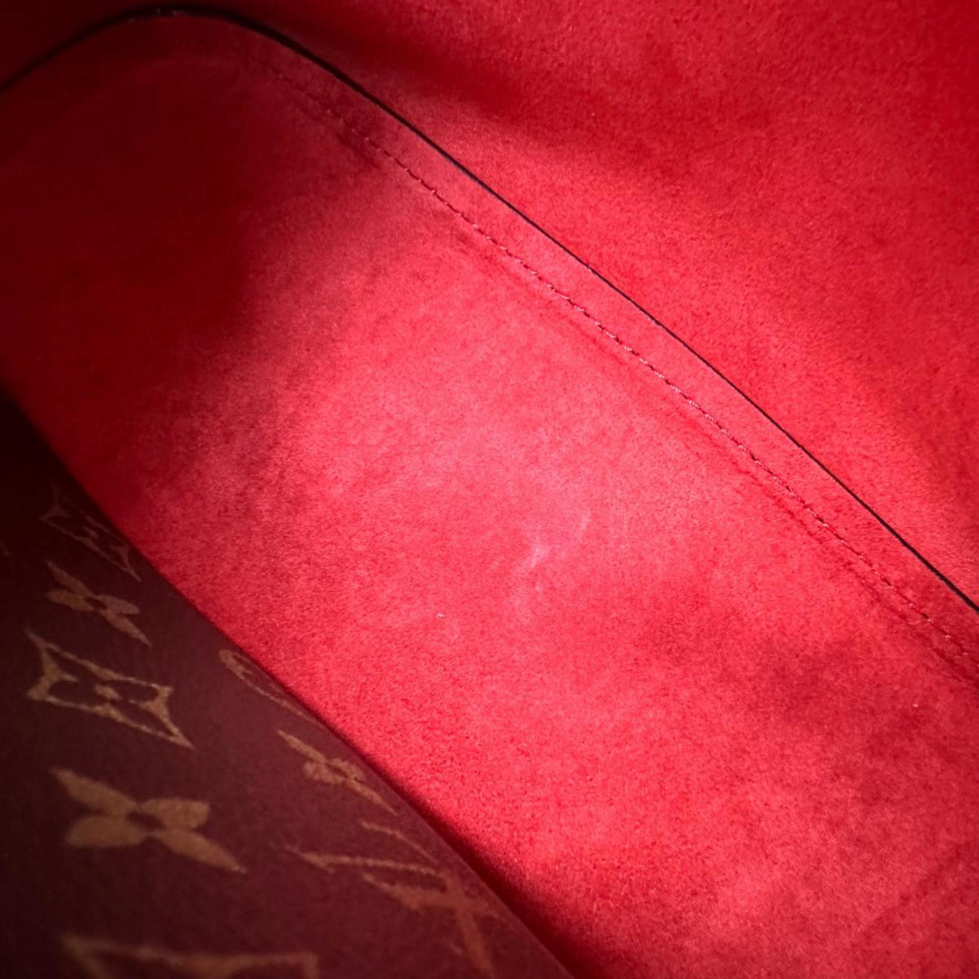 Louis Vuitton Brown Coquelicots Monogram Monogram Shoulder Bag (Pre-Owned)