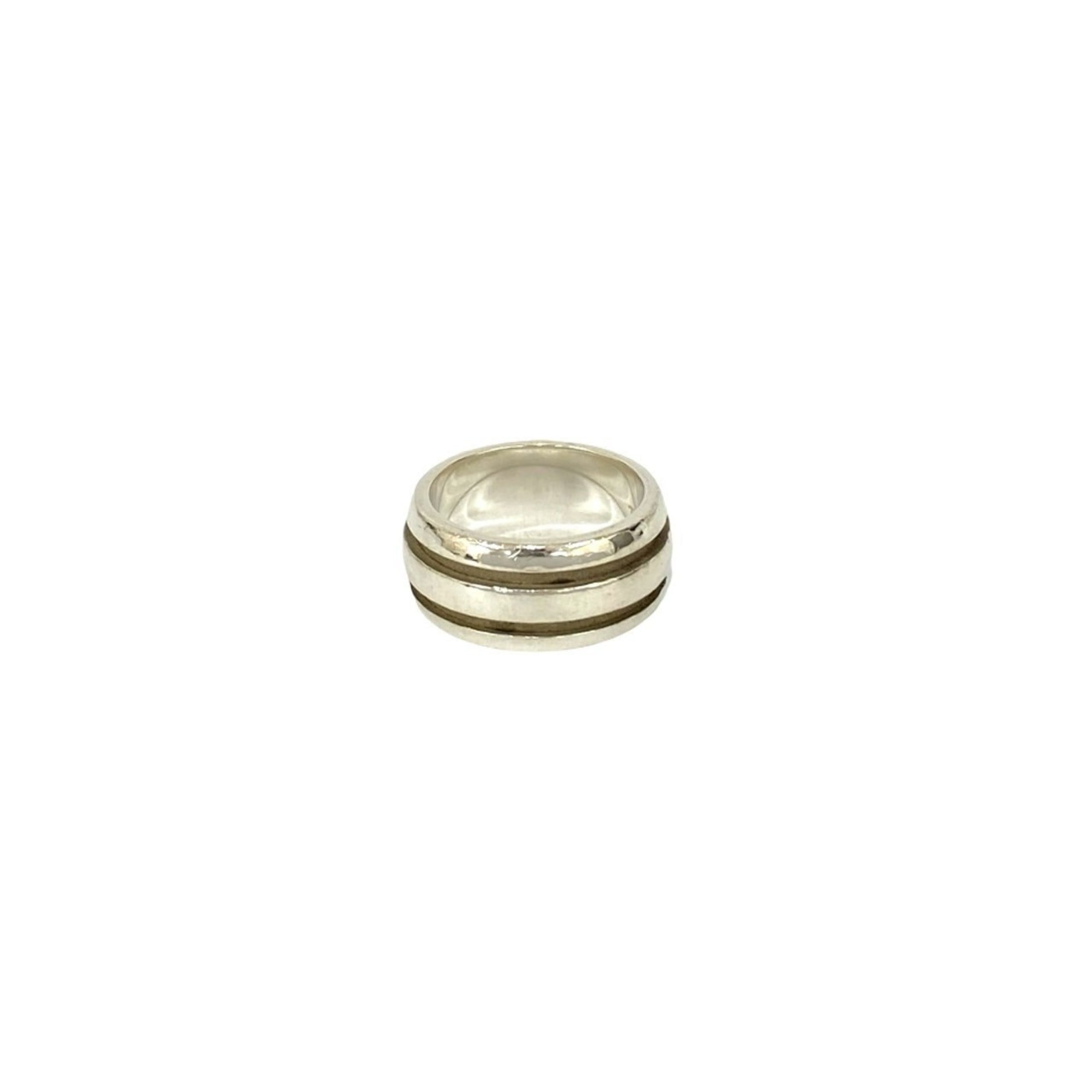 Tiffany Silver Silver 925 Band Ring (Pre-Owned)