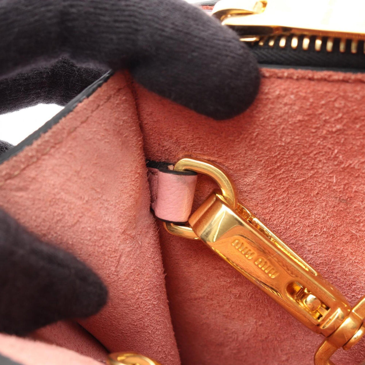 Miu Miu Pink Leather Handbag (Pre-Owned)