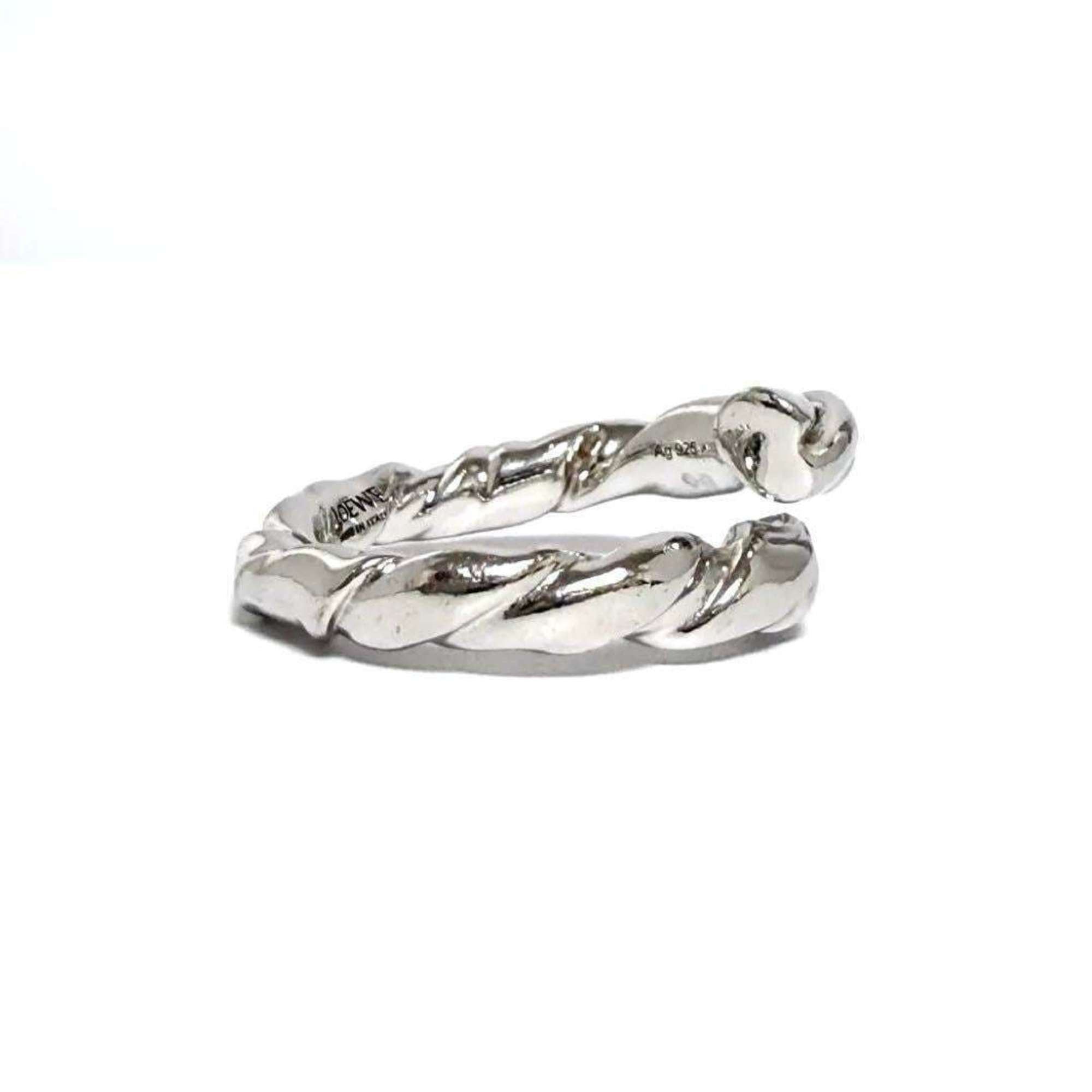 Loewe Silver 925 Band Ring (Pre-Owned)