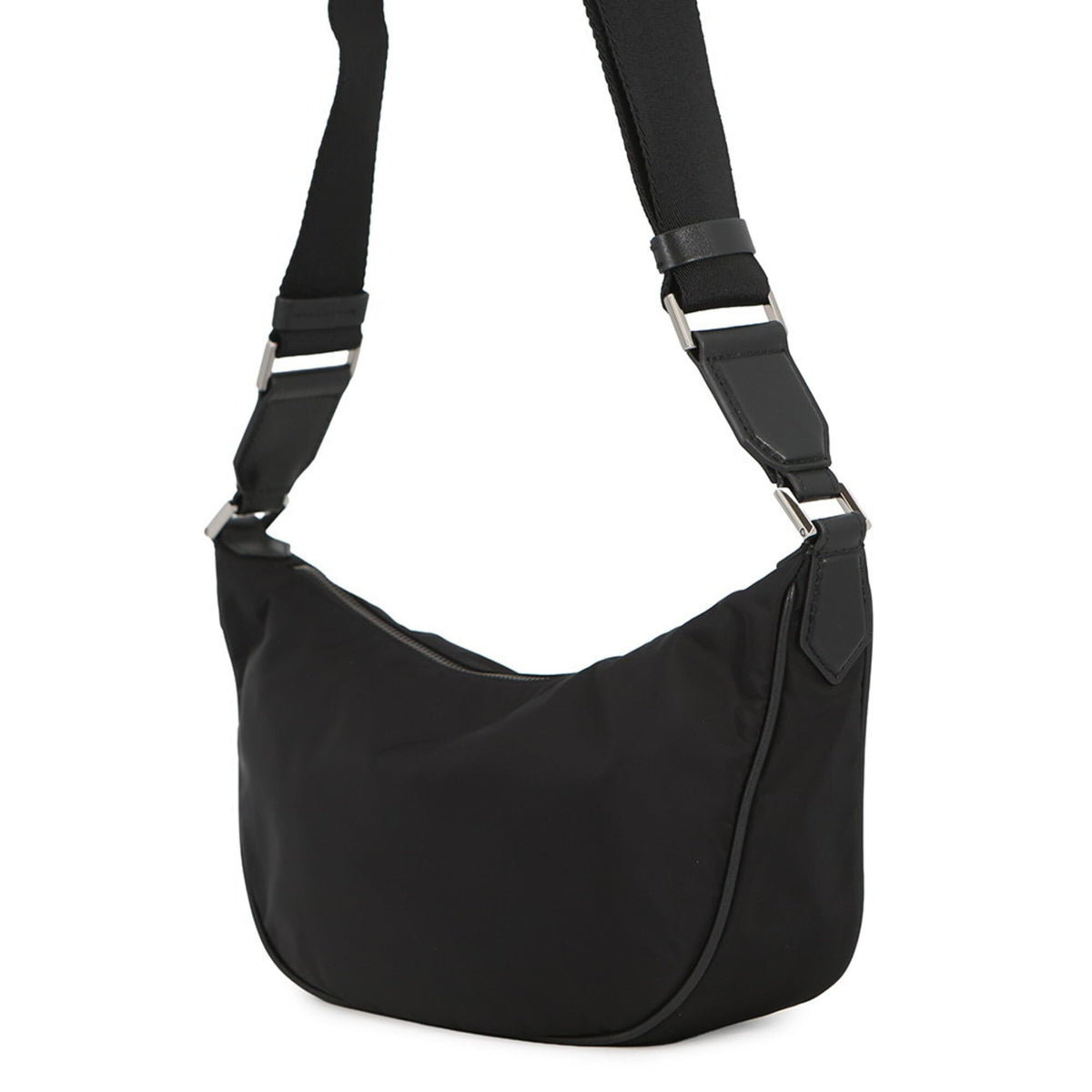 Jimmy Choo Black Nylon Shoulder Bag (Pre-Owned)