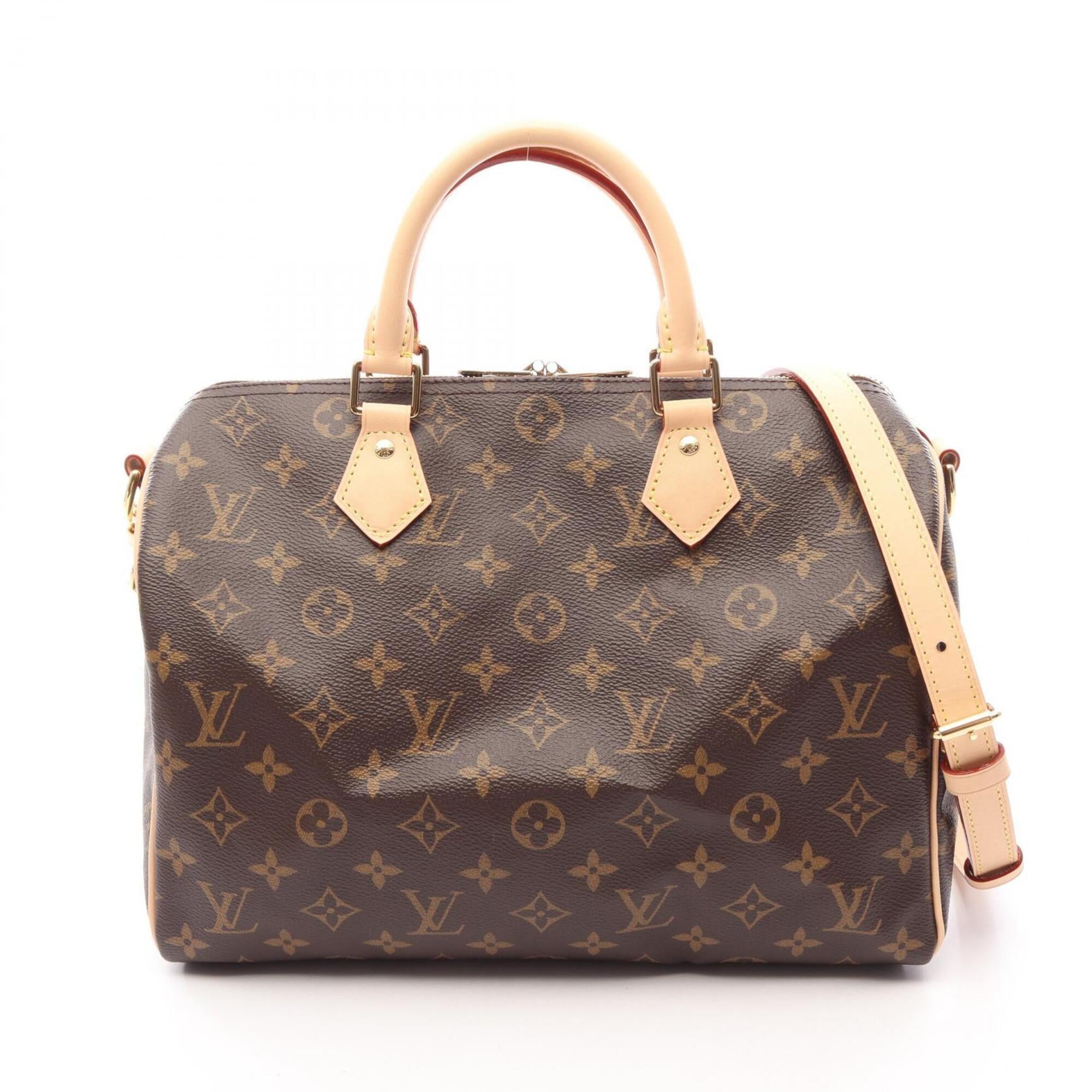 Louis Vuitton Brown Monogram Pvc Leather Handbag (Pre-Owned)