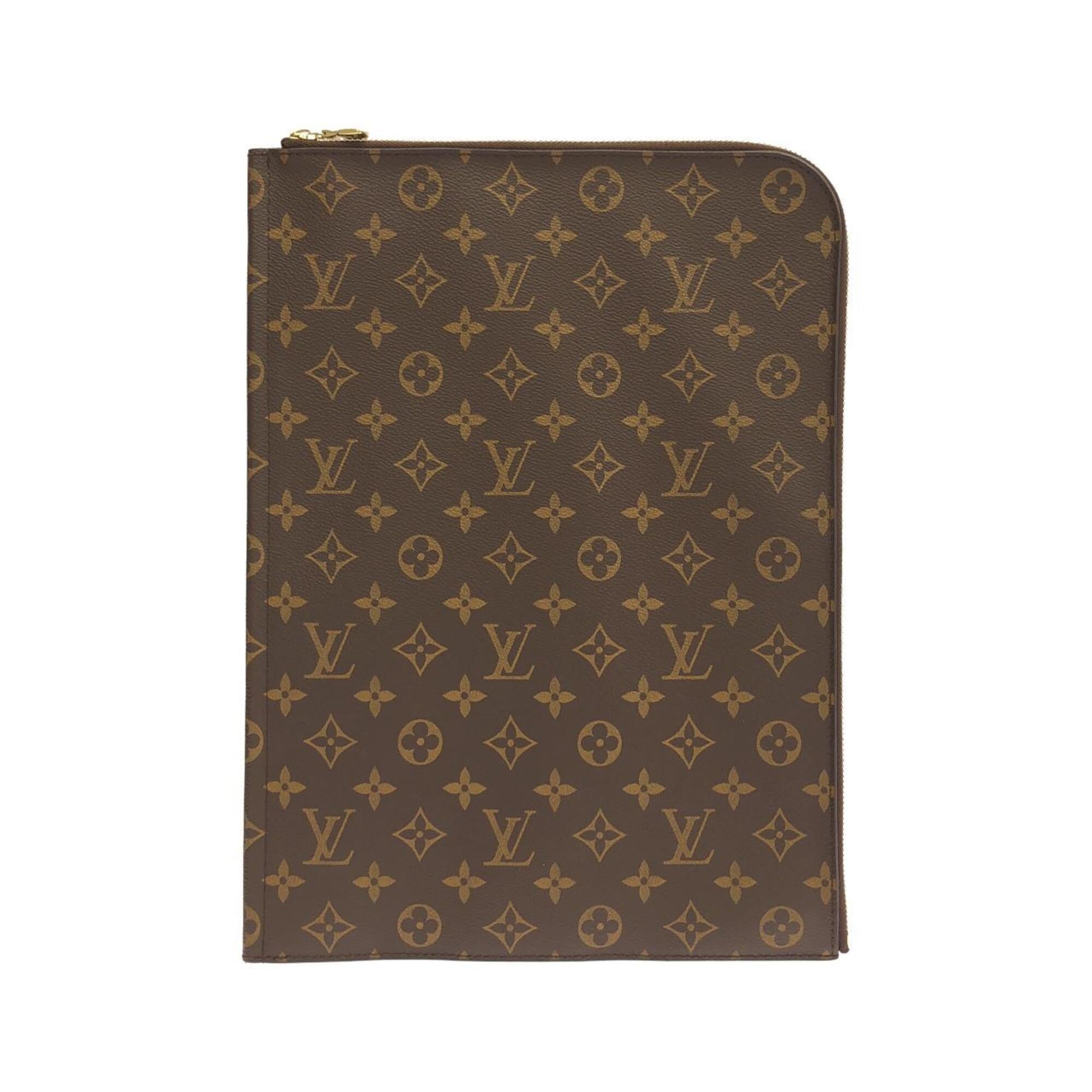 Louis Vuitton Marron Coated Canvas Handbag (Pre-Owned)