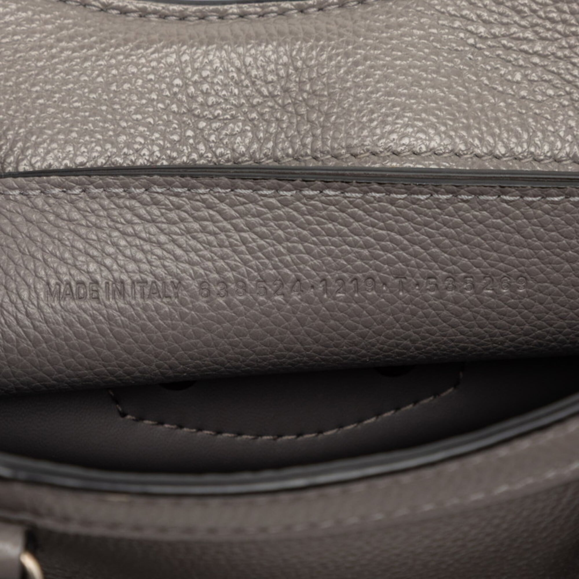 Balenciaga Gray Leather Handbag Shoulder Bag (Pre-Owned)