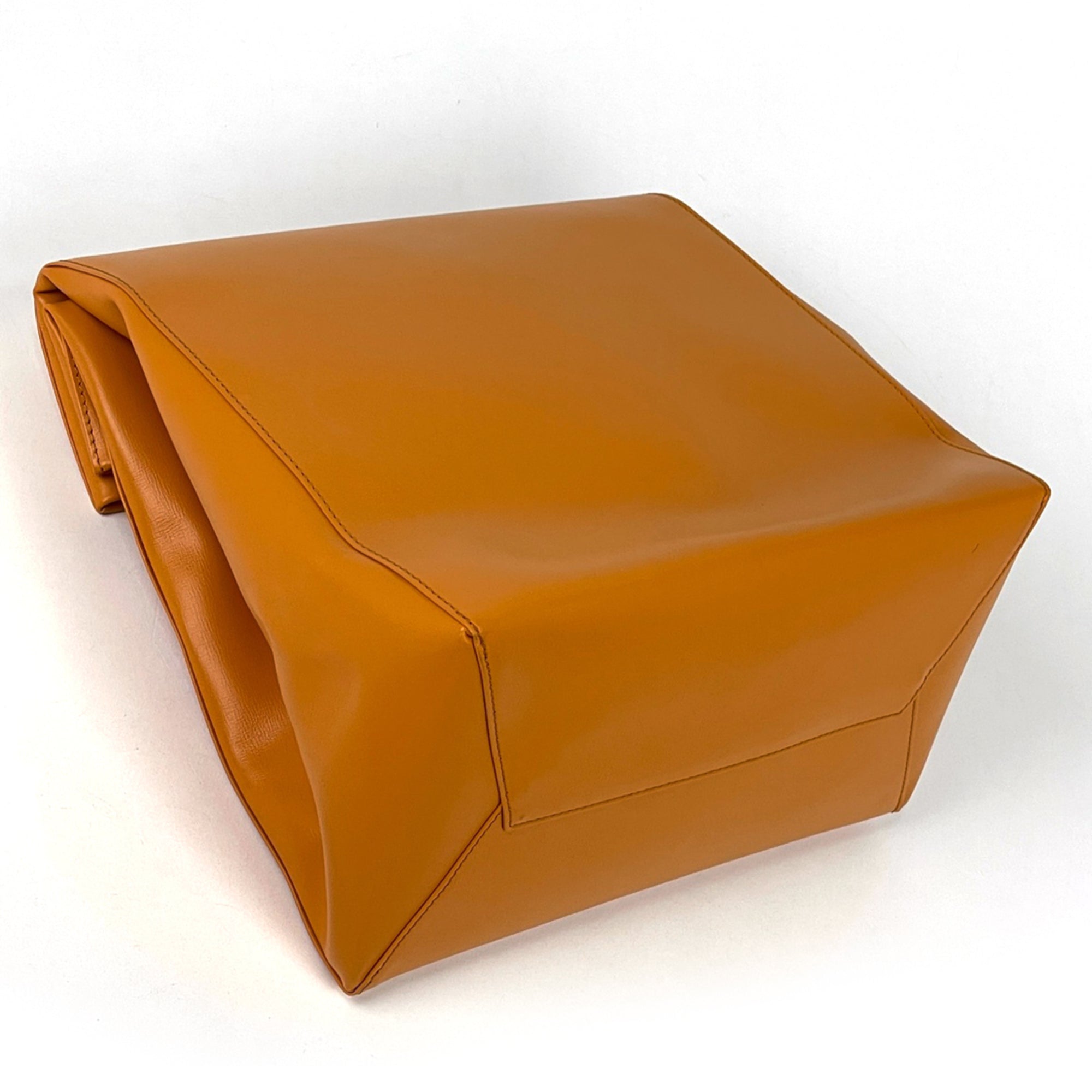 Louis Vuitton Saffron Leather Clutch Bag (Pre-Owned)