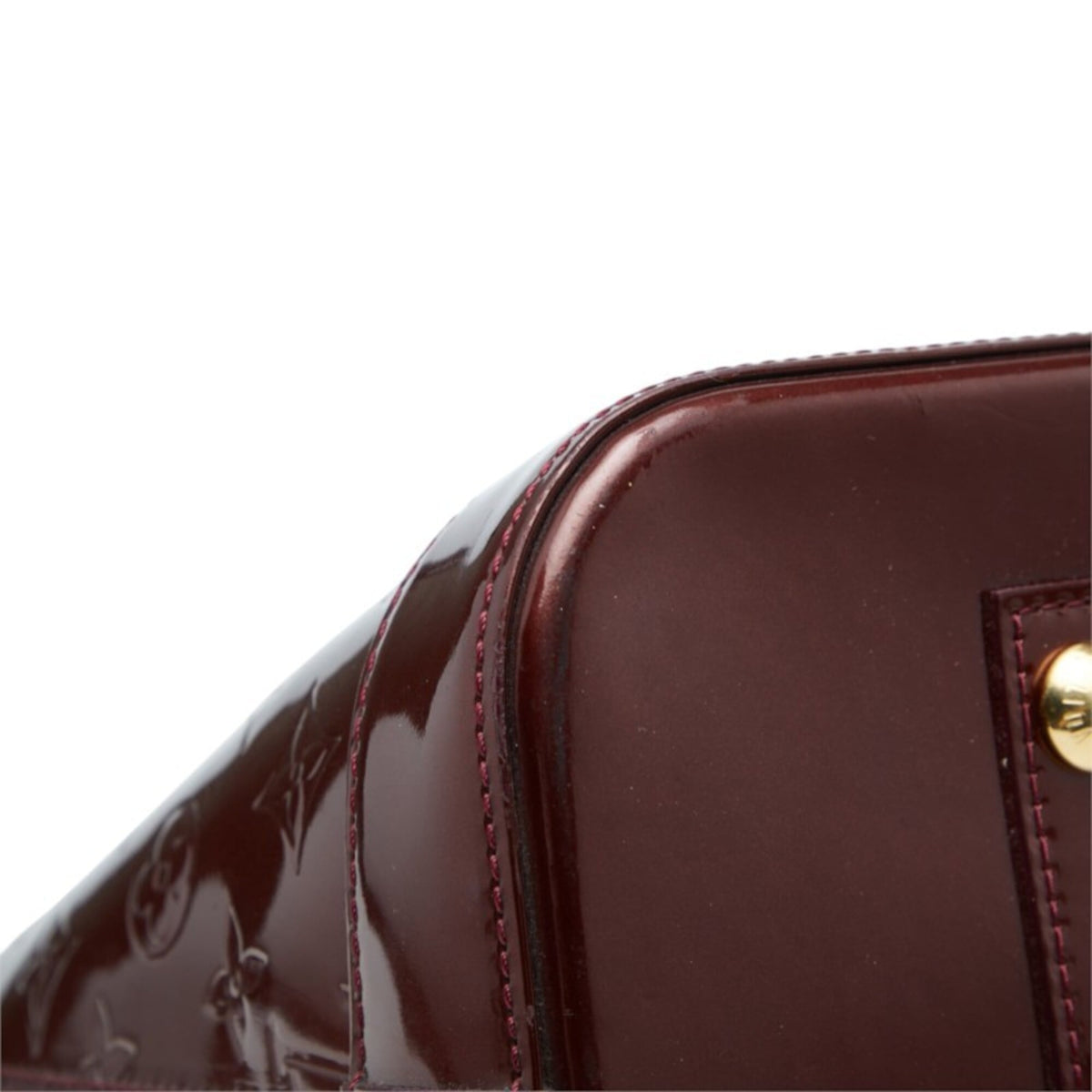 Louis Vuitton Amarante Leather Handbag (Pre-Owned)