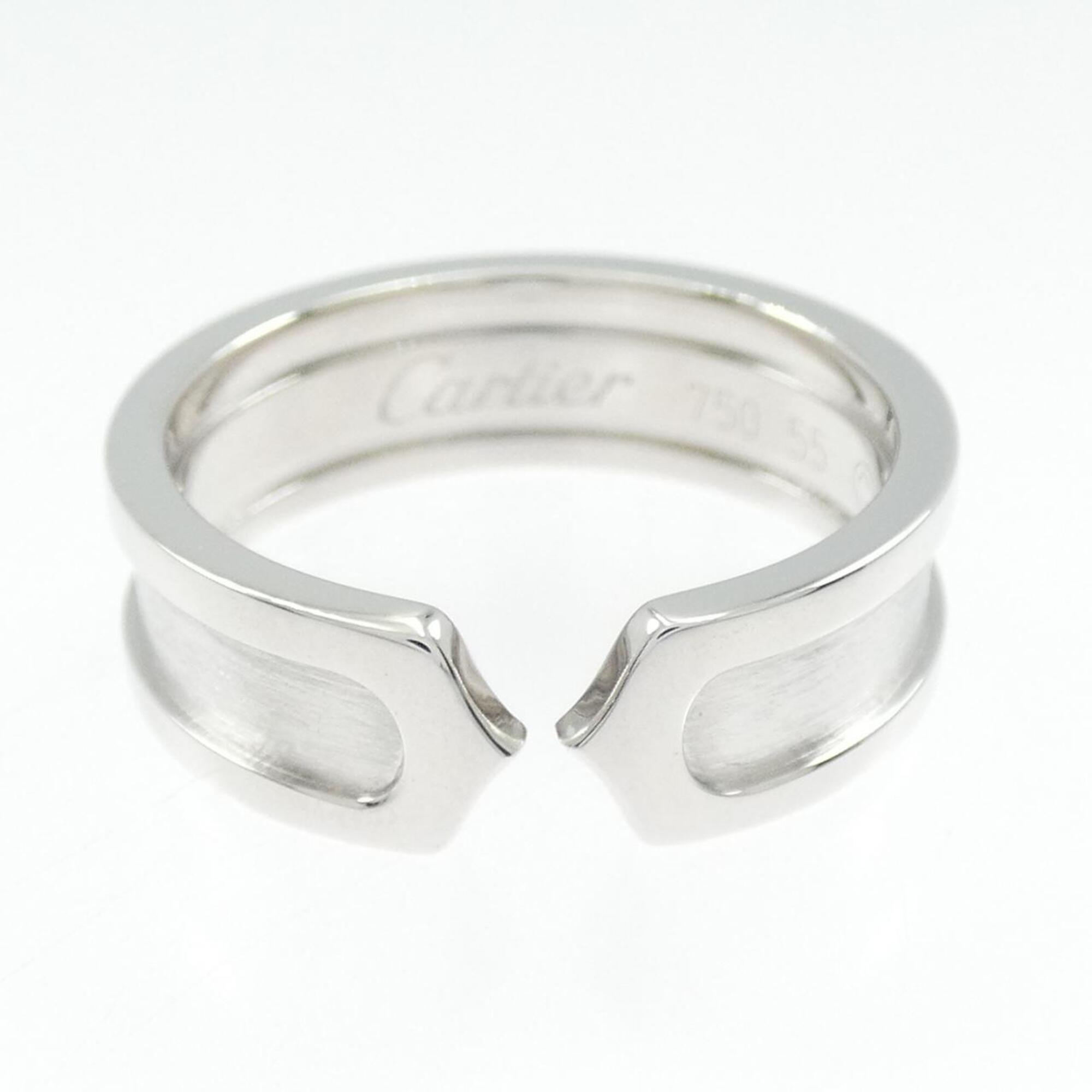 Cartier White Gold White Gold (18K) Band Ring (Pre-Owned)