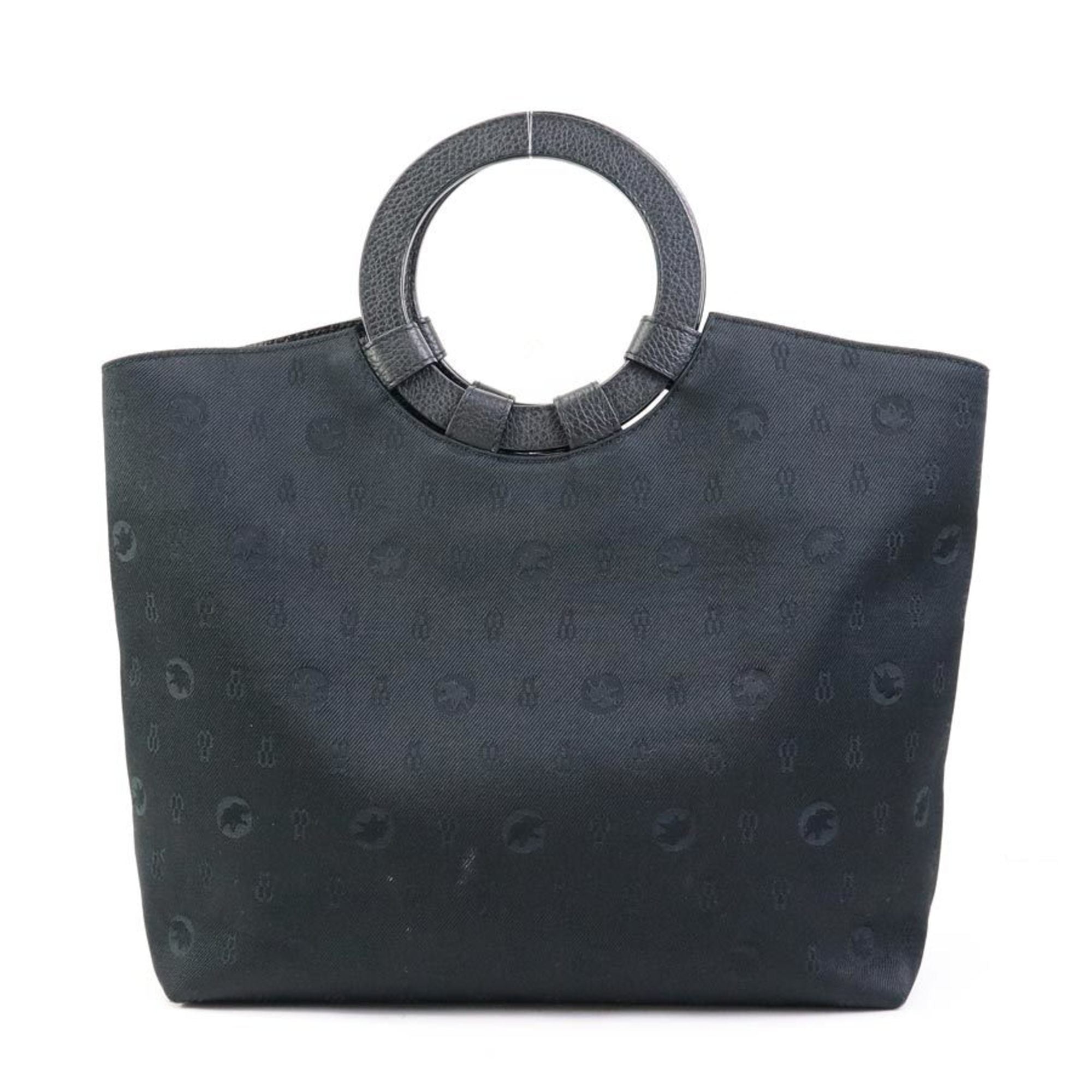 Hunting World Black Canvas Handbag (Pre-Owned)