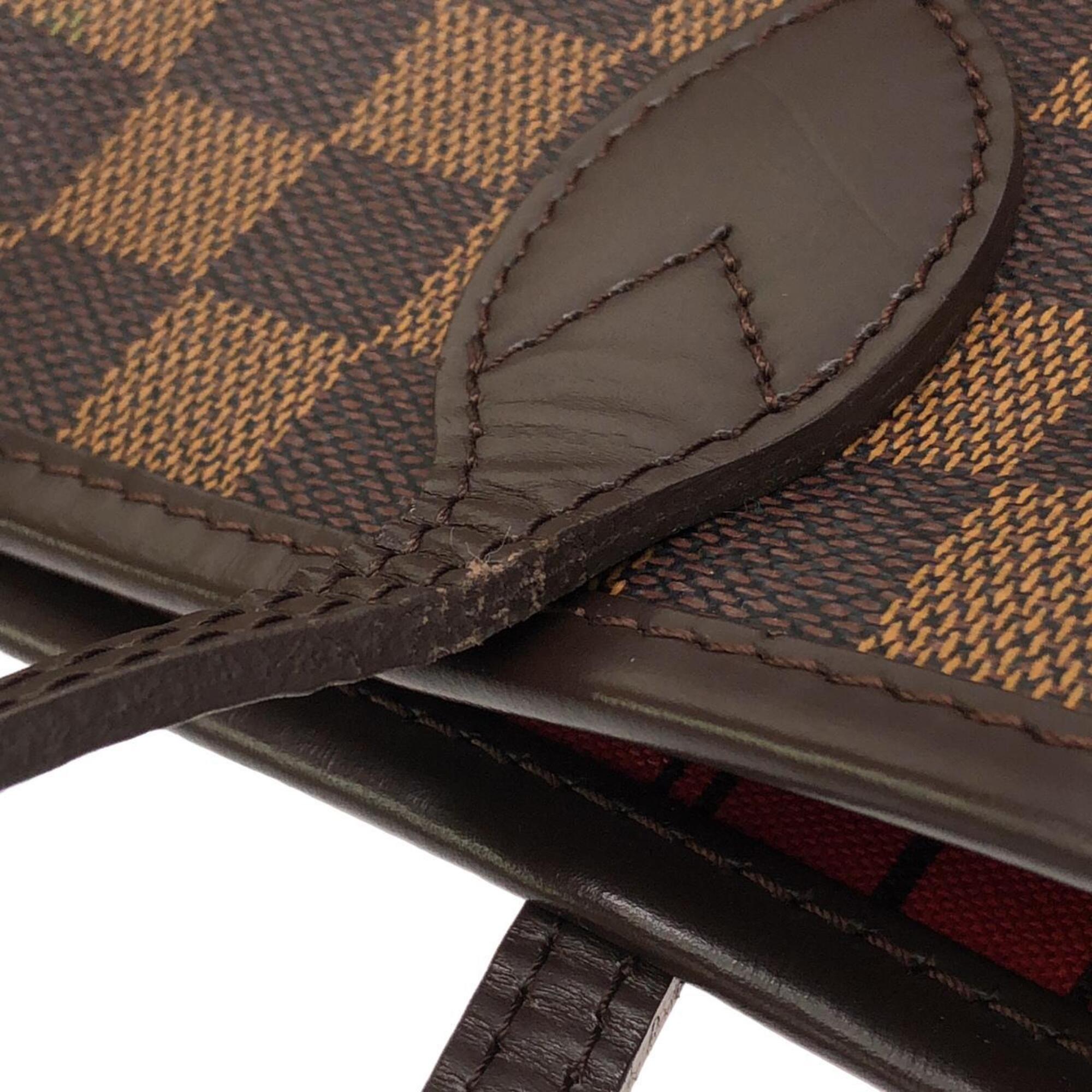 Louis Vuitton Damier Canvas Ebene Coated Canvas Handbag (Pre-Owned)