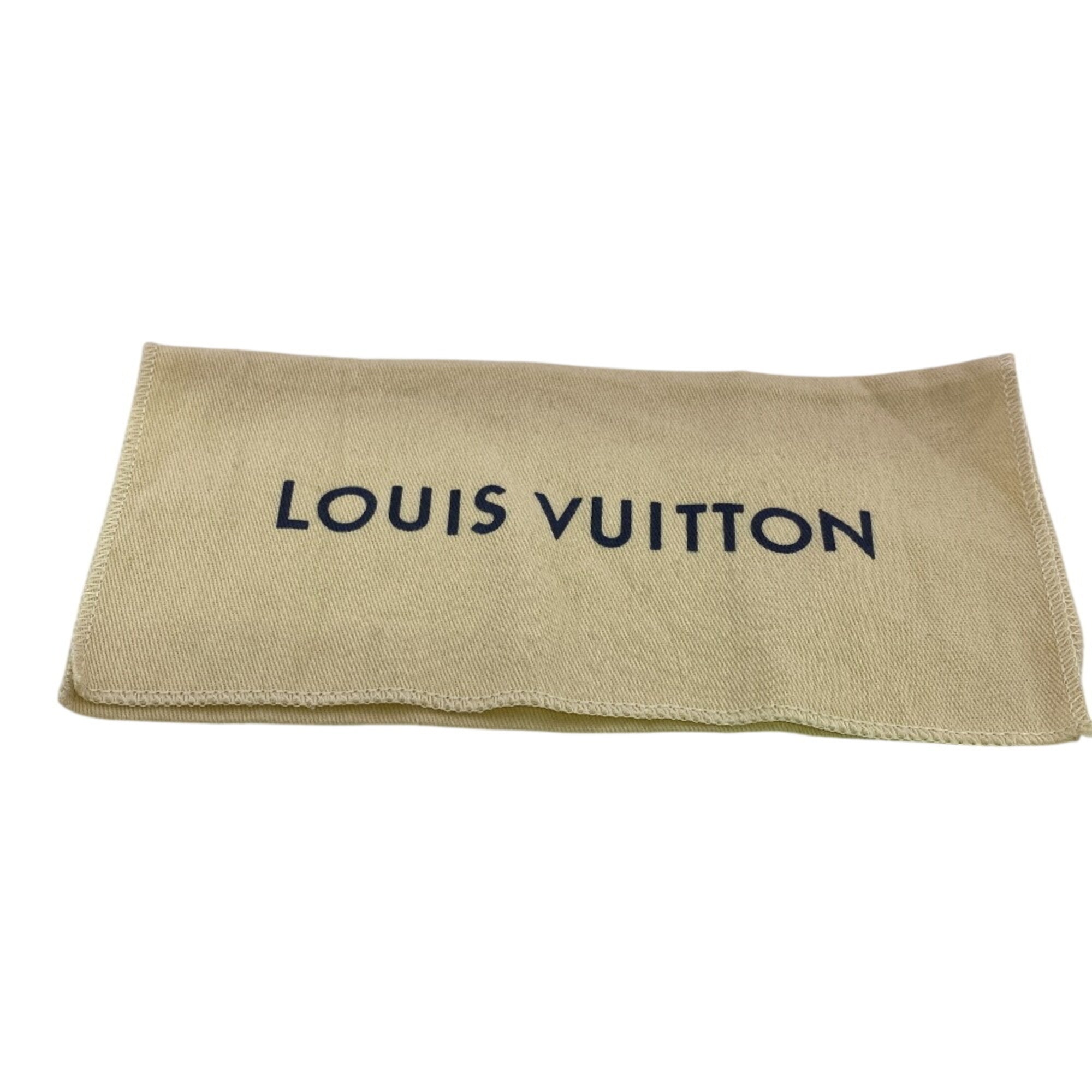 Louis Vuitton Monogram Blue Pink Leather Long Wallet (Bi-Fold) (Pre-Owned)