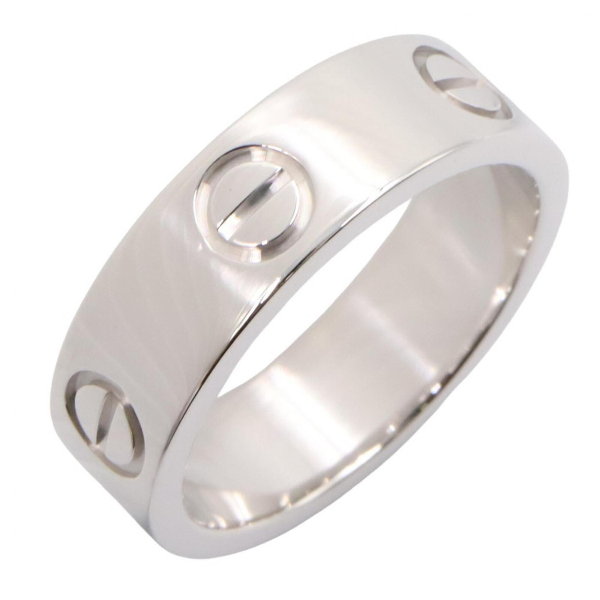 Cartier Silver White Gold (18K) Band Ring (Pre-Owned)