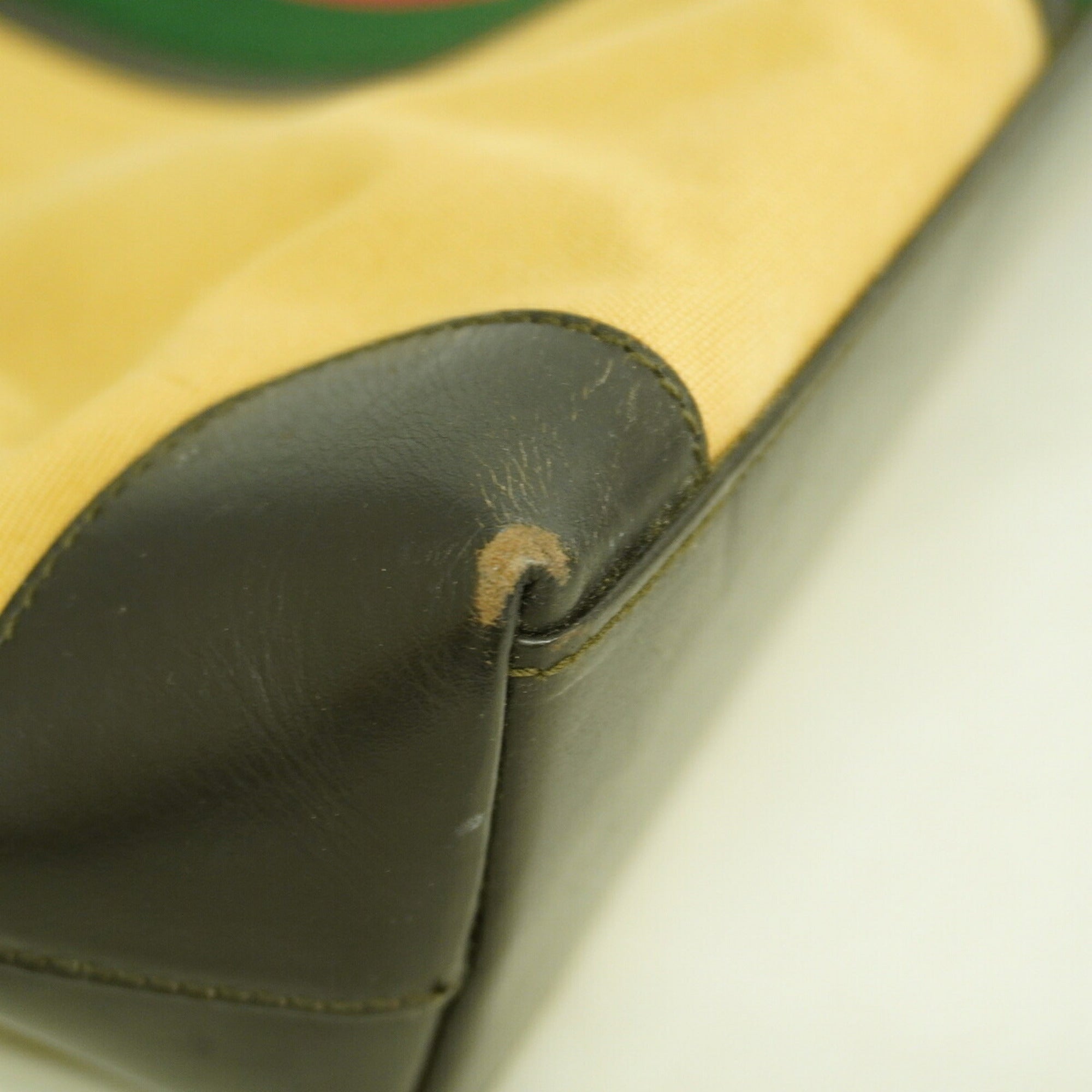 Gucci Brown Canvas Tote Bag (Pre-Owned)