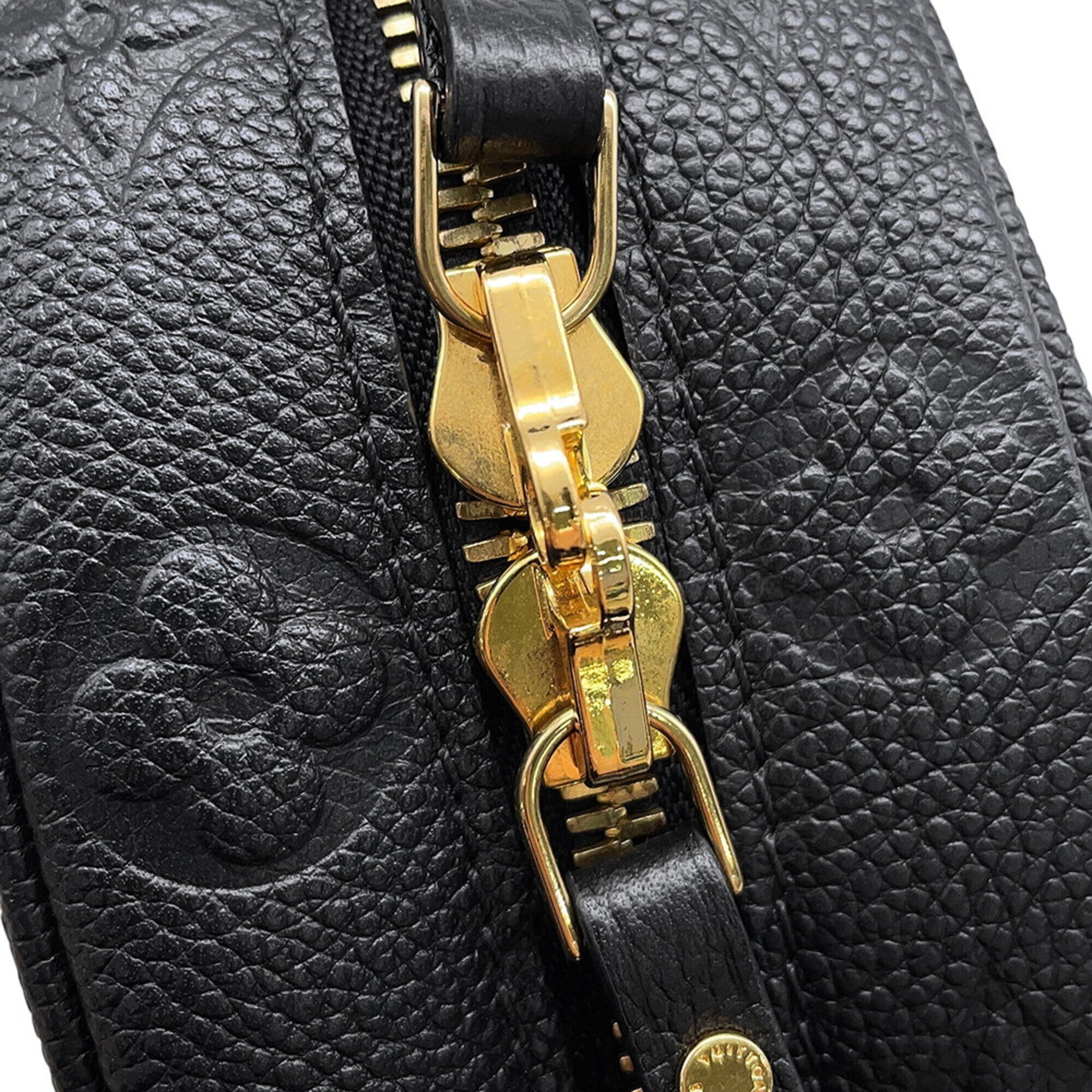 Louis Vuitton Monogram Empreinte Black Noir Monogram Empreinte Shoulder Bag (Pre-Owned)