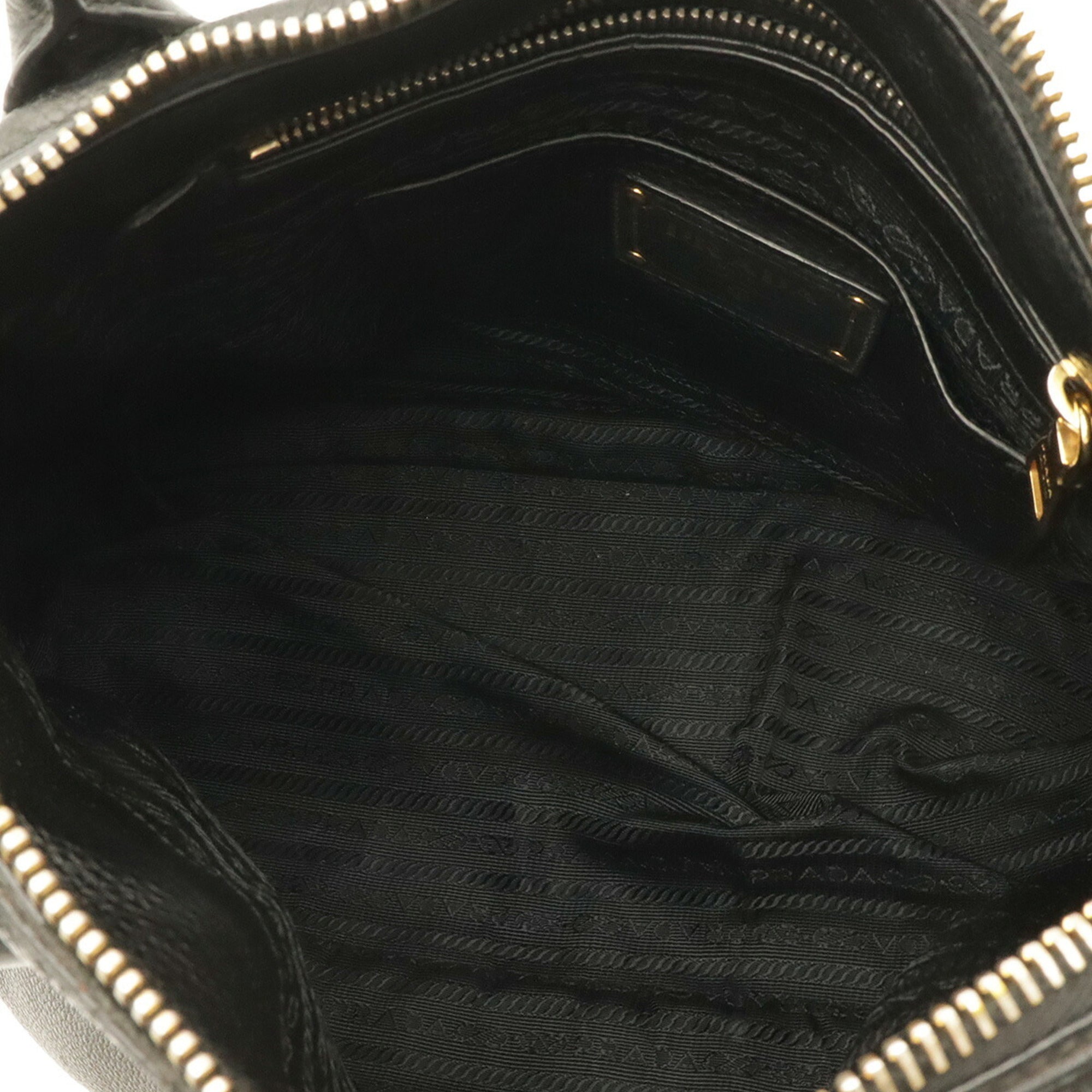 Prada Black Nero Shoulder Bag Tote Bag (Pre-Owned)