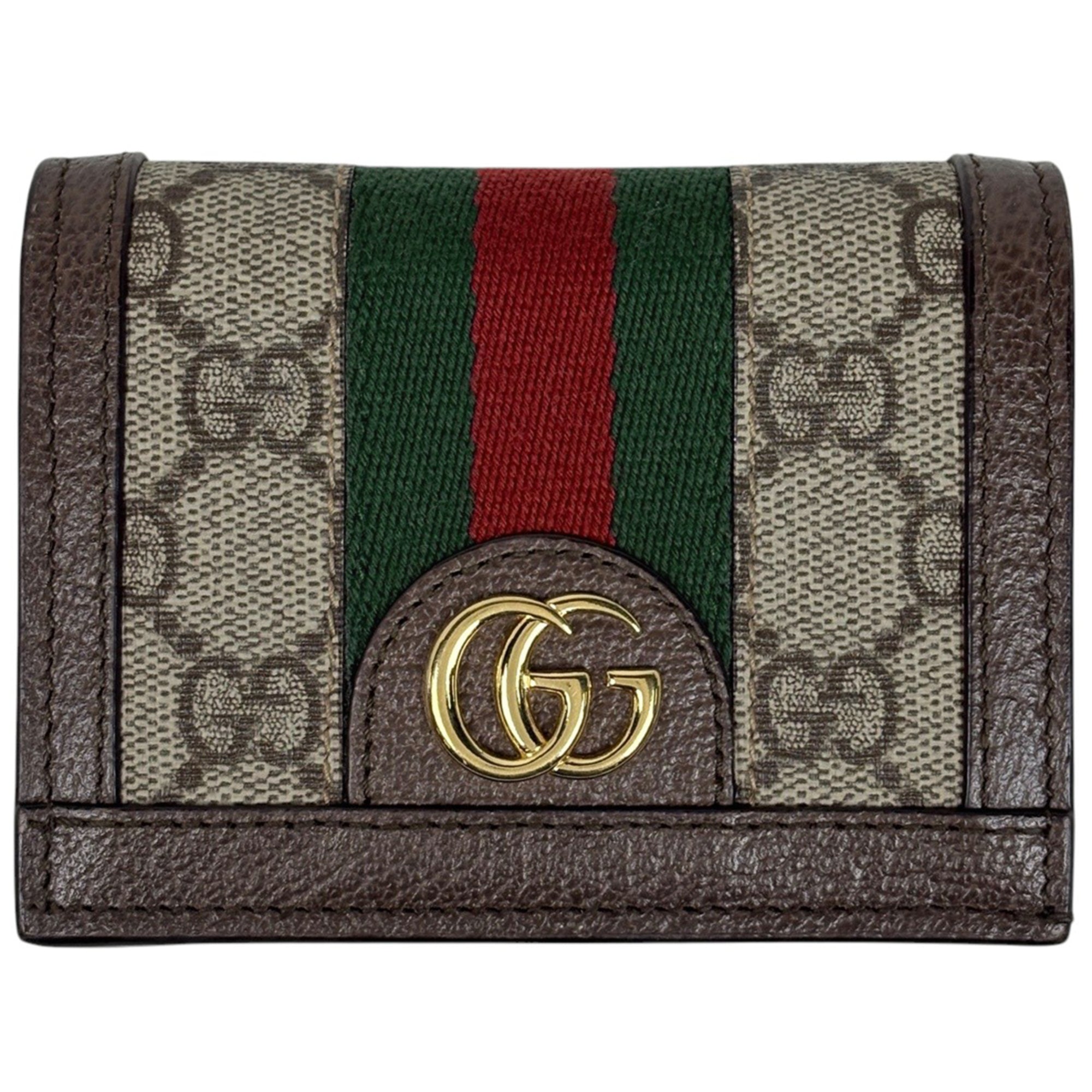 Gucci Brown Gg Supreme Wallet (Bi-Fold) (Pre-Owned)