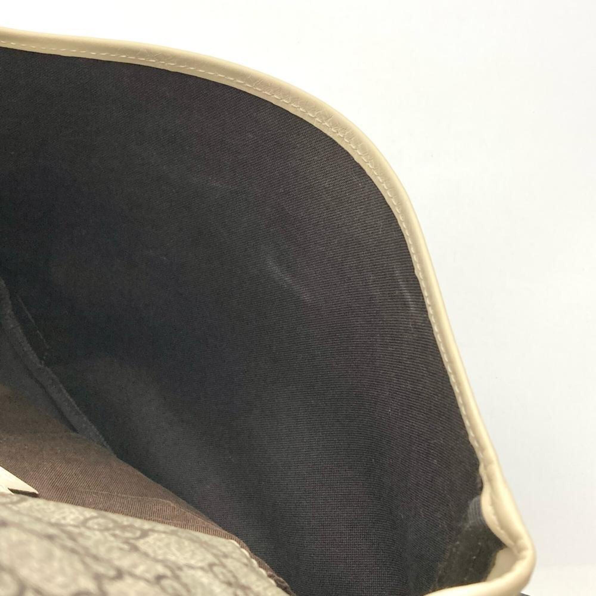 Gucci Beige Ivory Gg Supreme Canvas Shoulder Bag (Pre-Owned)
