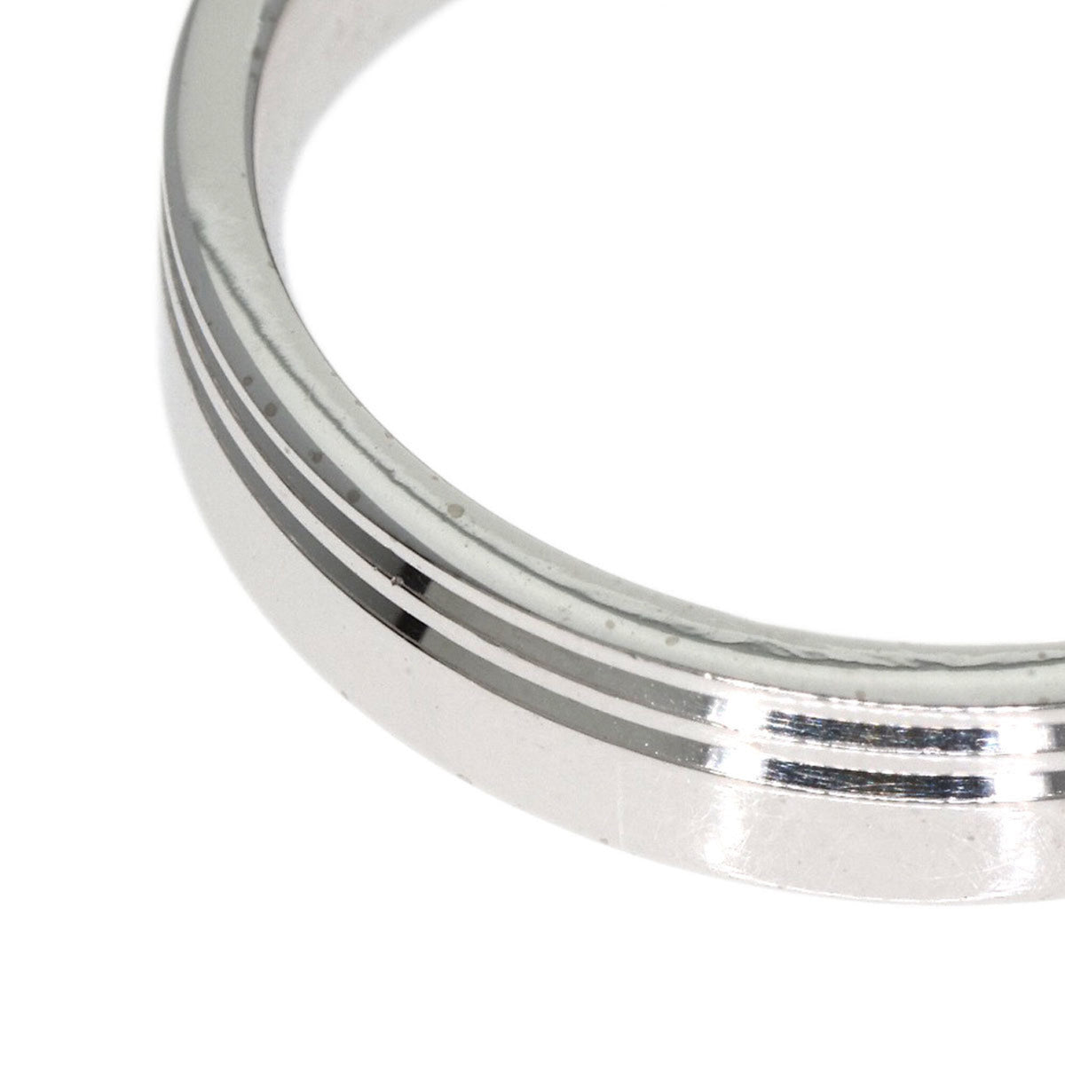 Hermes White Gold (18K) Band Ring (Pre-Owned)