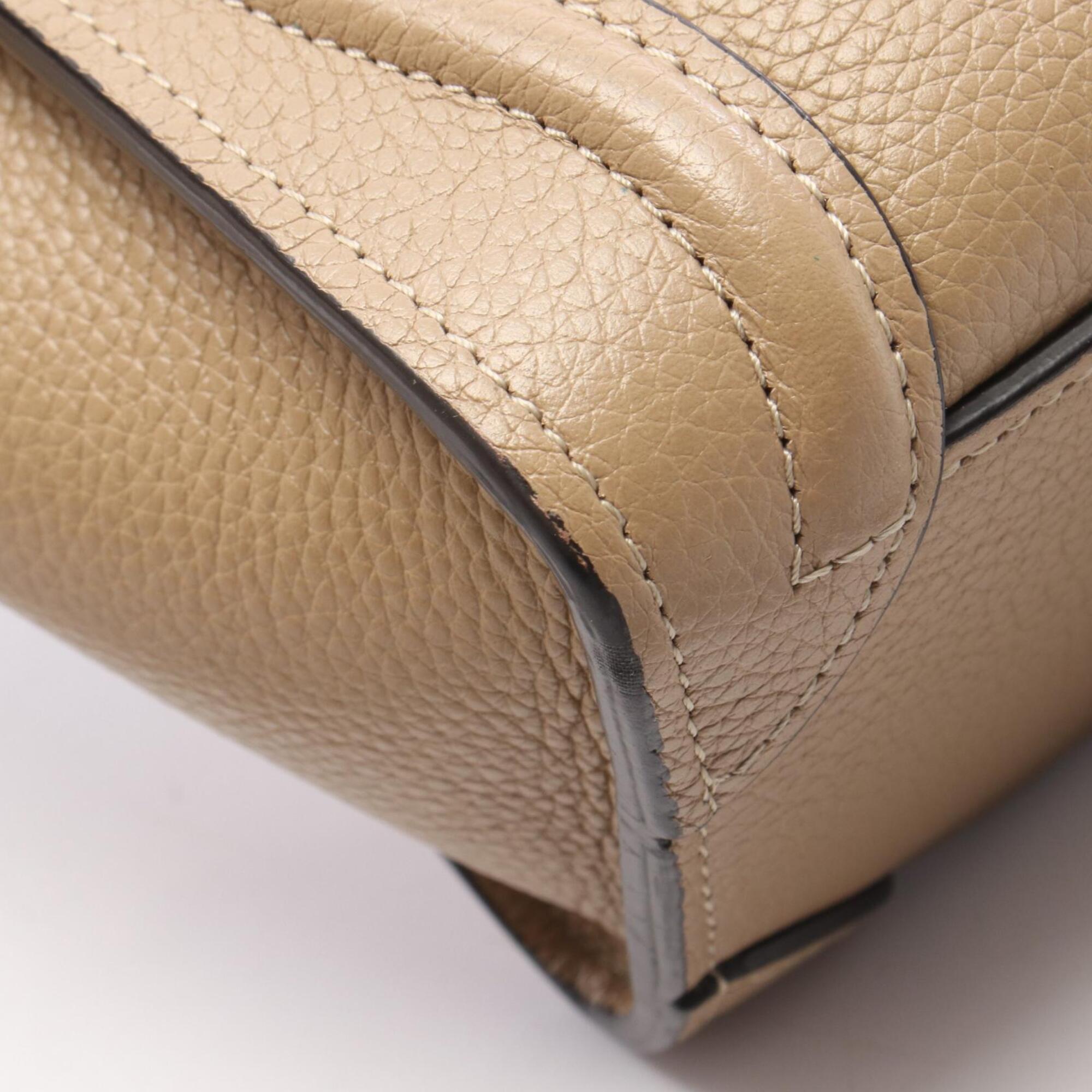 Celine Beige Leather Handbag (Pre-Owned)