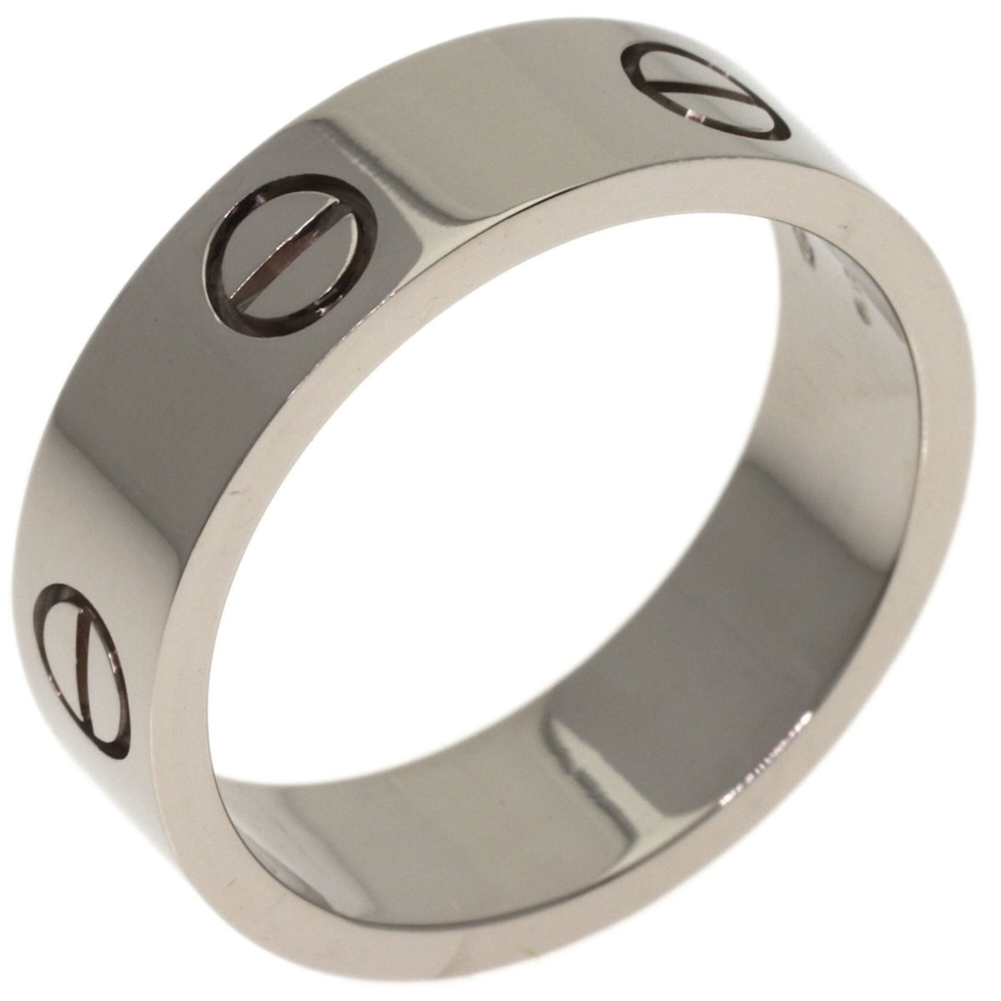 Cartier White Gold White Gold (18K) Band Ring (Pre-Owned)