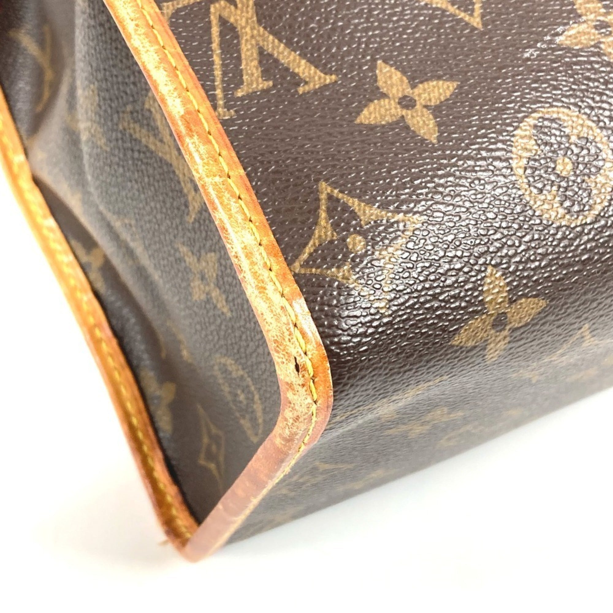 Louis Vuitton Brown Monogram Shoulder Bag Tote Bag (Pre-Owned)