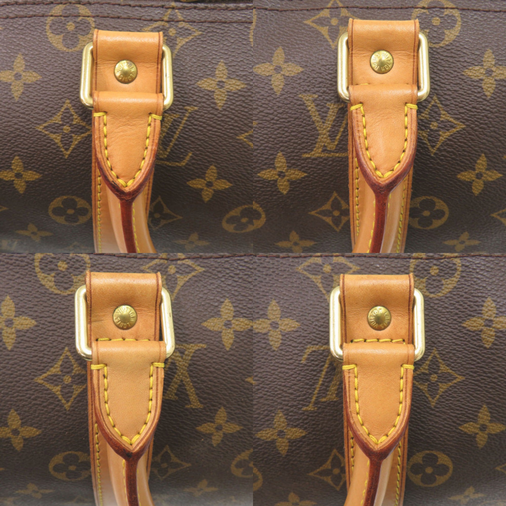 Louis Vuitton Brown Monogram Monogram Boston Bag (Pre-Owned)