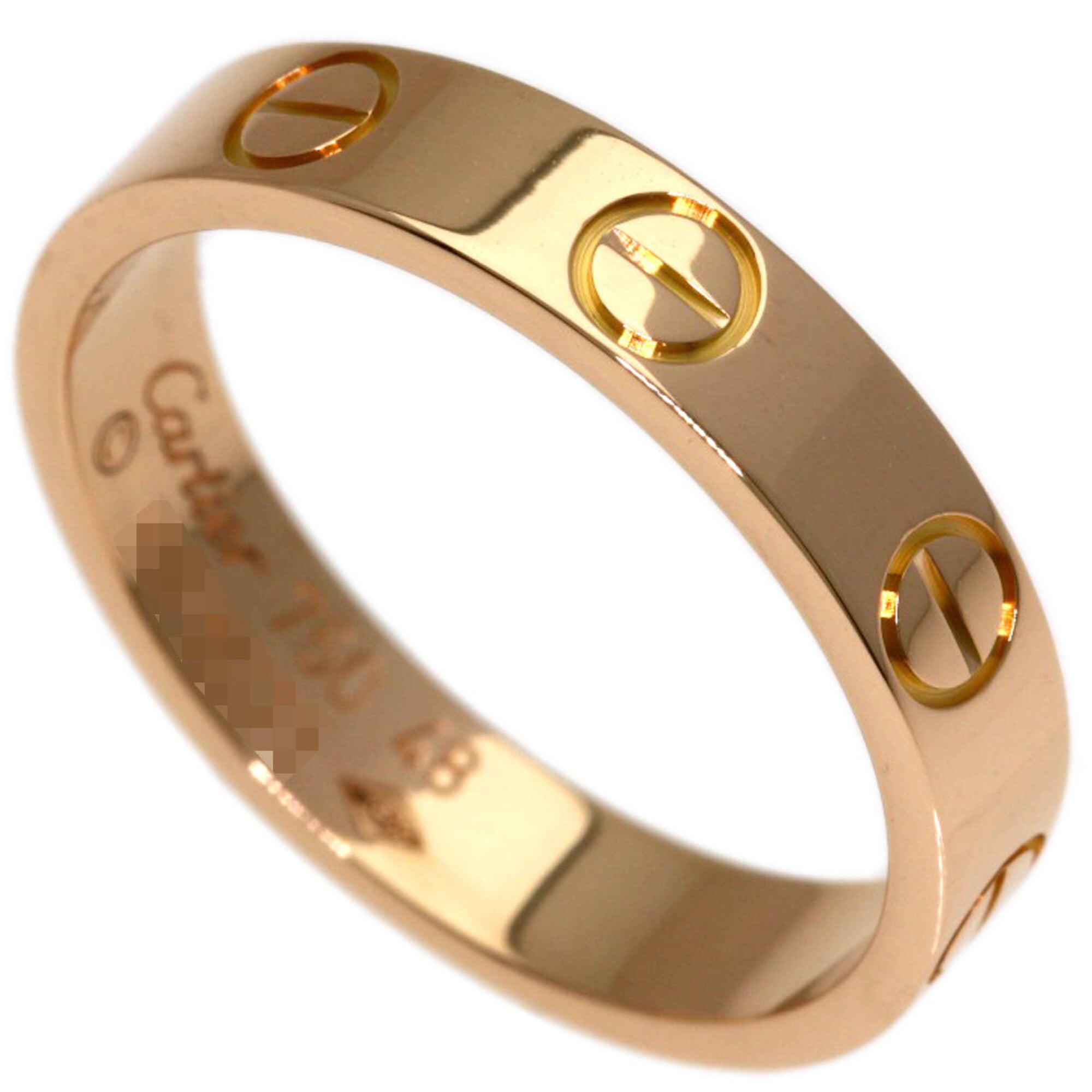 Cartier Pink Gold (18K) Band Ring (Pre-Owned)