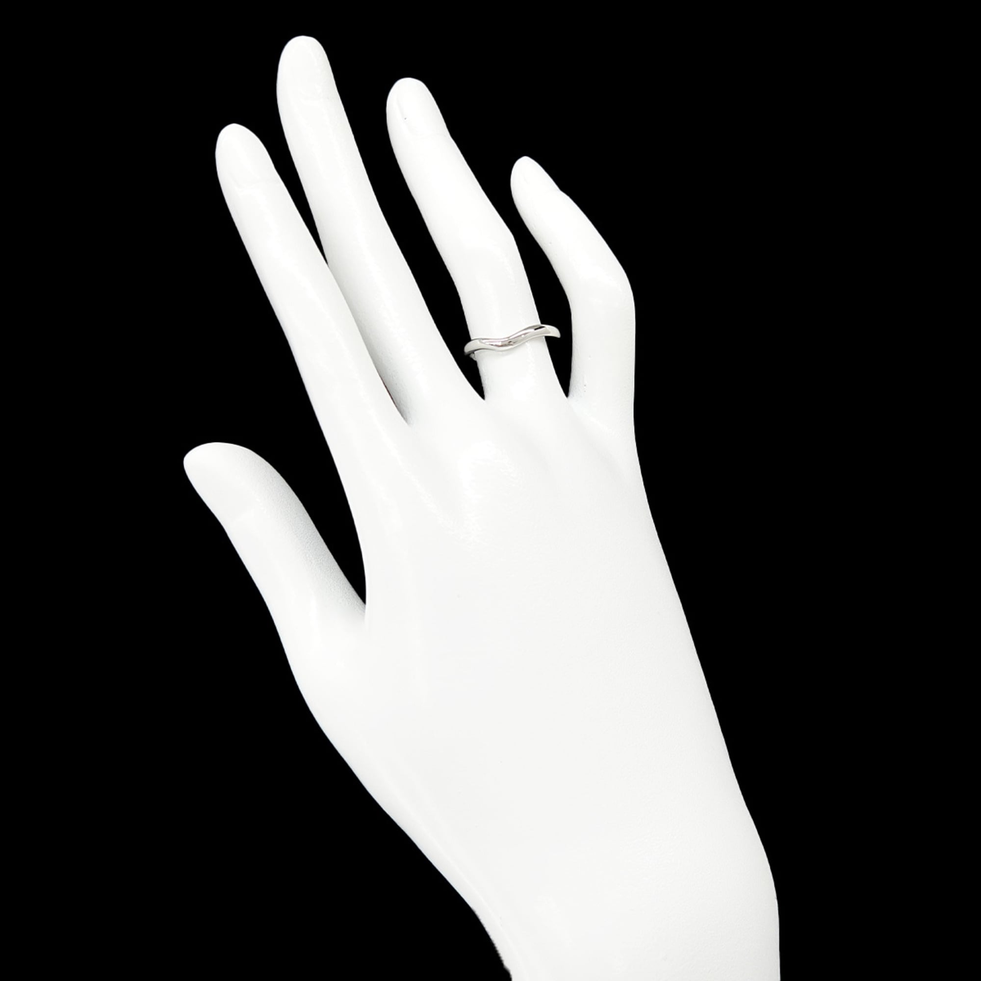 Tiffany Platinum 950 Band Ring (Pre-Owned)
