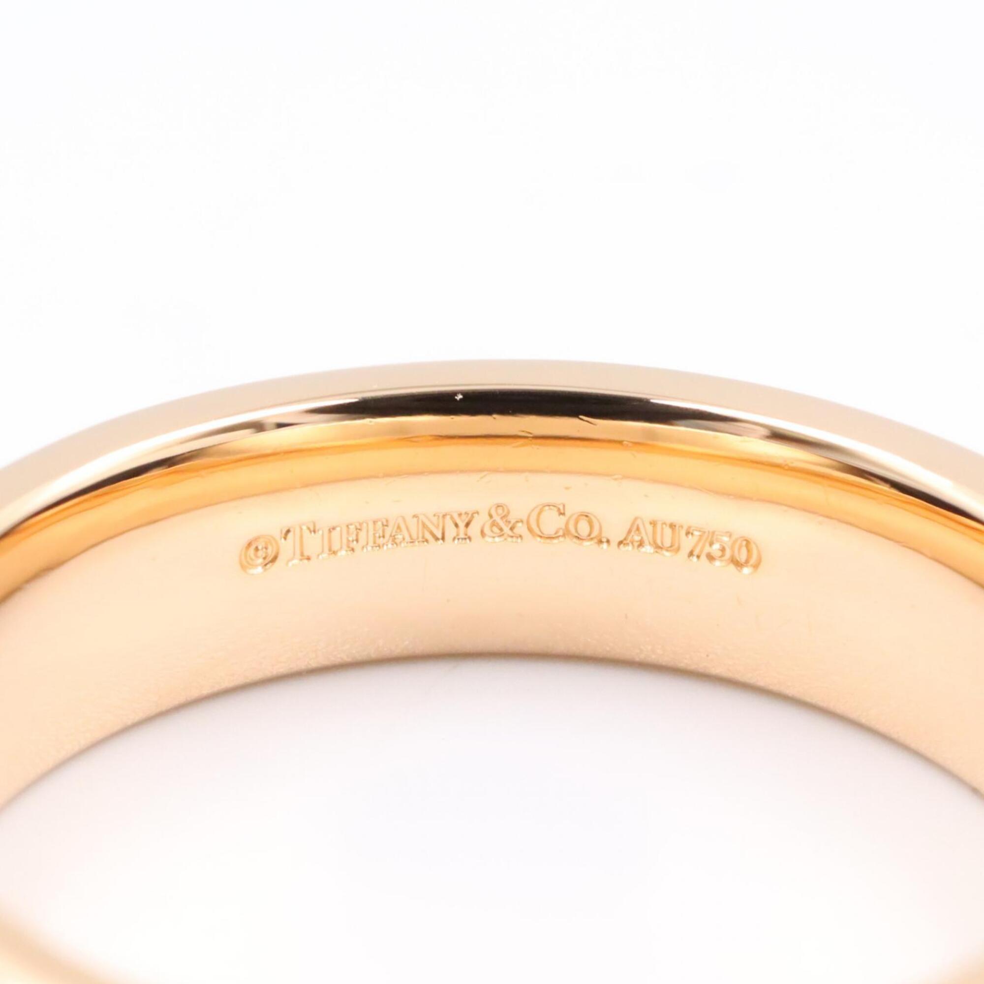 Tiffany Gold Pink Gold (18K) Band Ring (Pre-Owned)