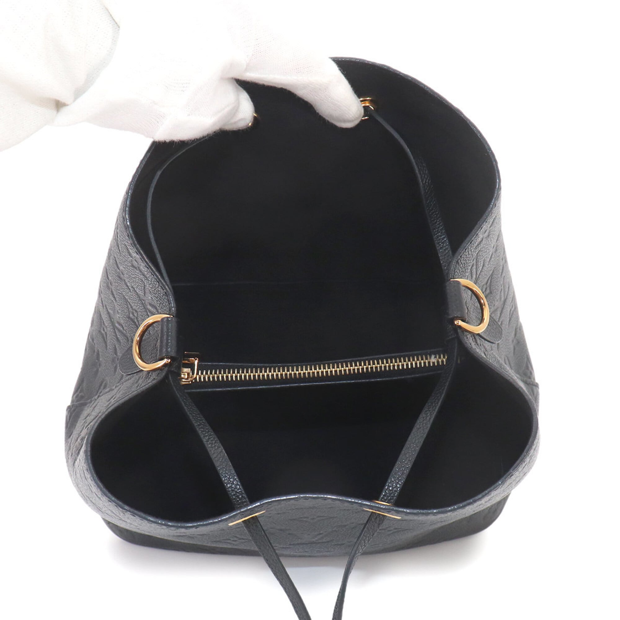 Louis Vuitton Black Monogram Empreinte Handbag Shoulder Bag (Pre-Owned)