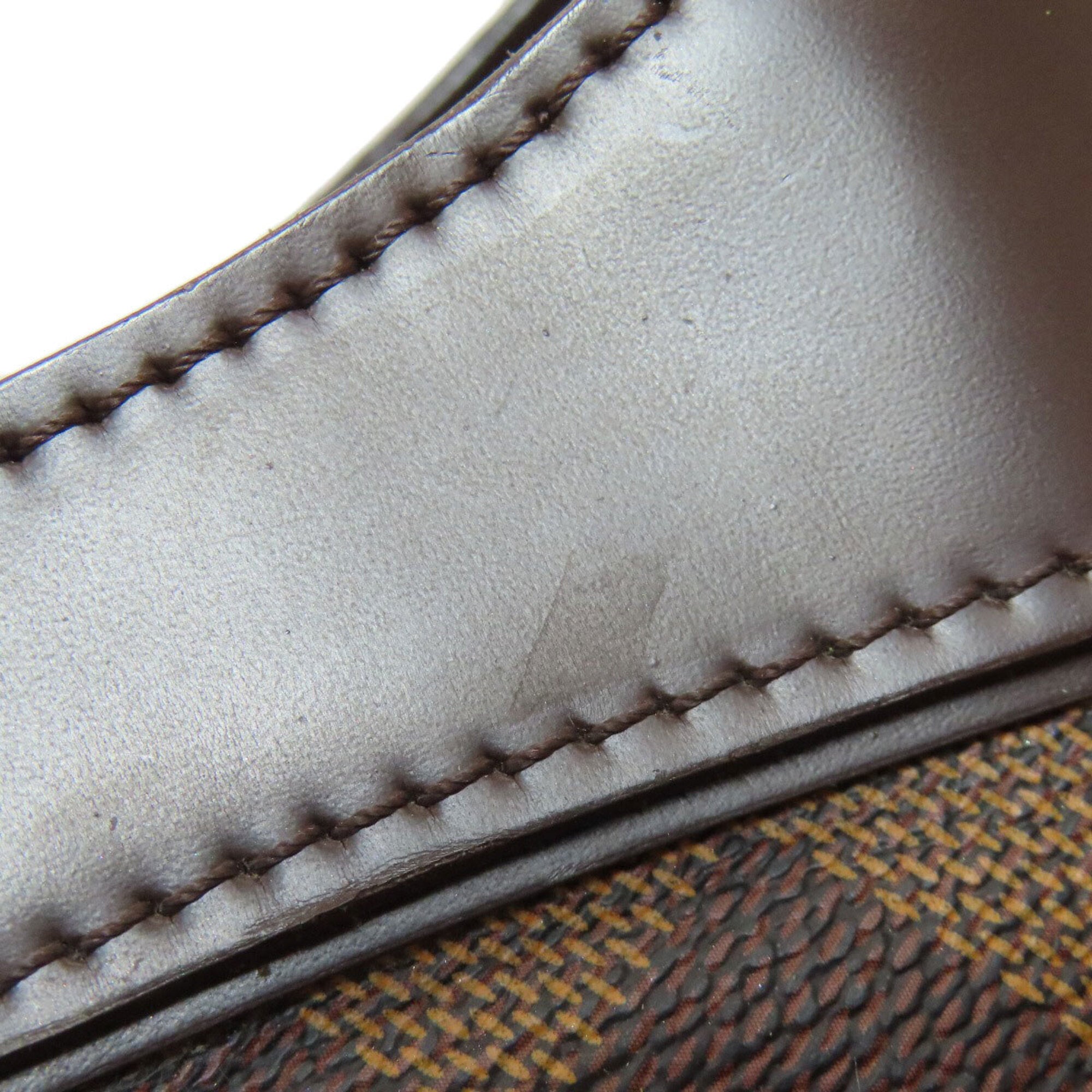 Louis Vuitton Brown Damier Canvas Ebene Damier Canvas Shoulder Bag (Pre-Owned)